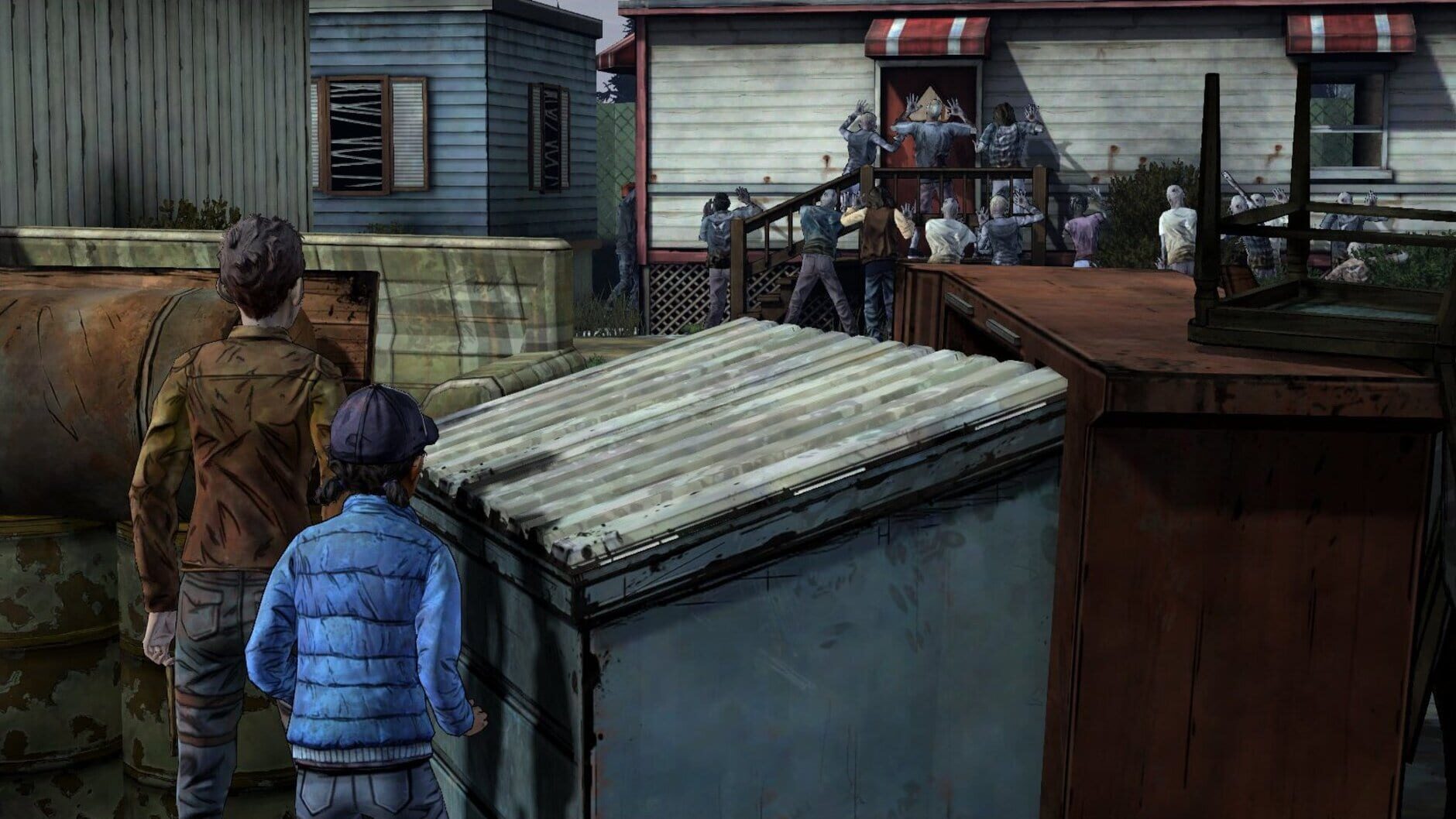 Screenshot for The Walking Dead: Season Two - Episode 4: Amid the Ruins