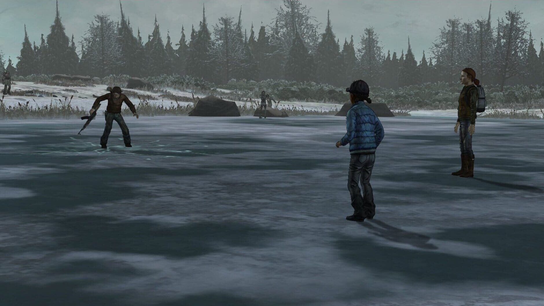 Screenshot for The Walking Dead: Season Two - Episode 5: No Going Back