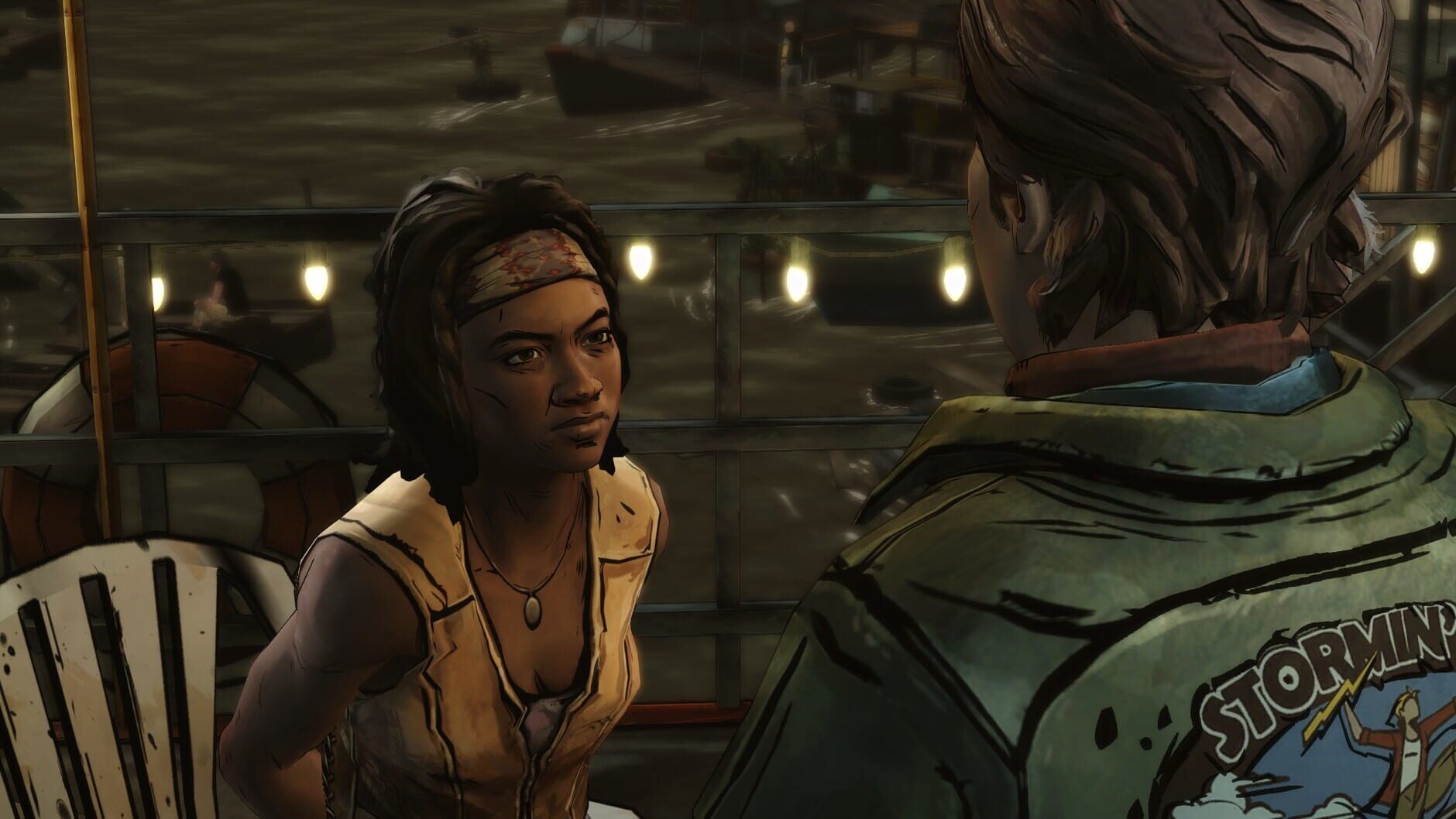 Screenshot for The Walking Dead: Michonne - Episode 1: In Too Deep
