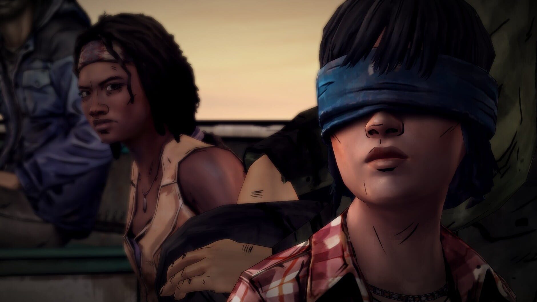 Screenshot for The Walking Dead: Michonne - Episode 1: In Too Deep