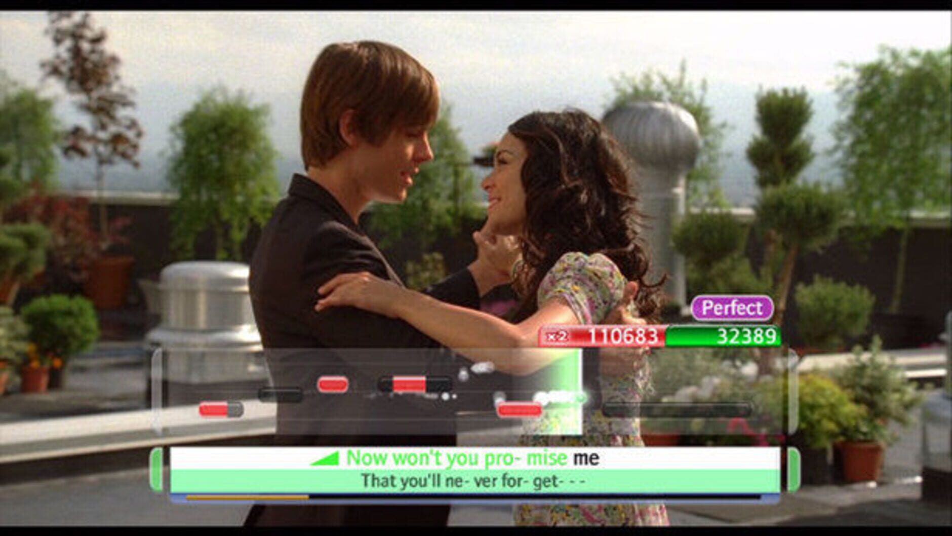 Screenshot for Disney Sing It: High School Musical 3 - Senior Year