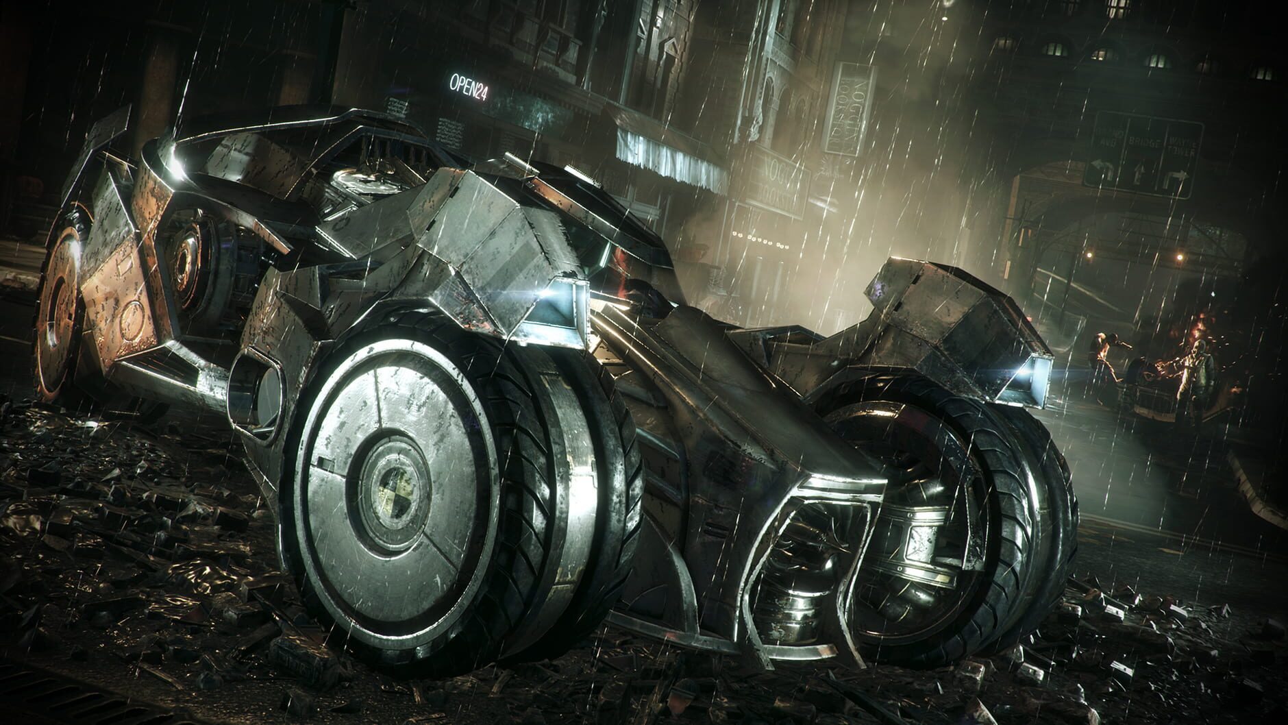 Screenshot for Batman: Arkham Knight - Prototype Batmobile Skin