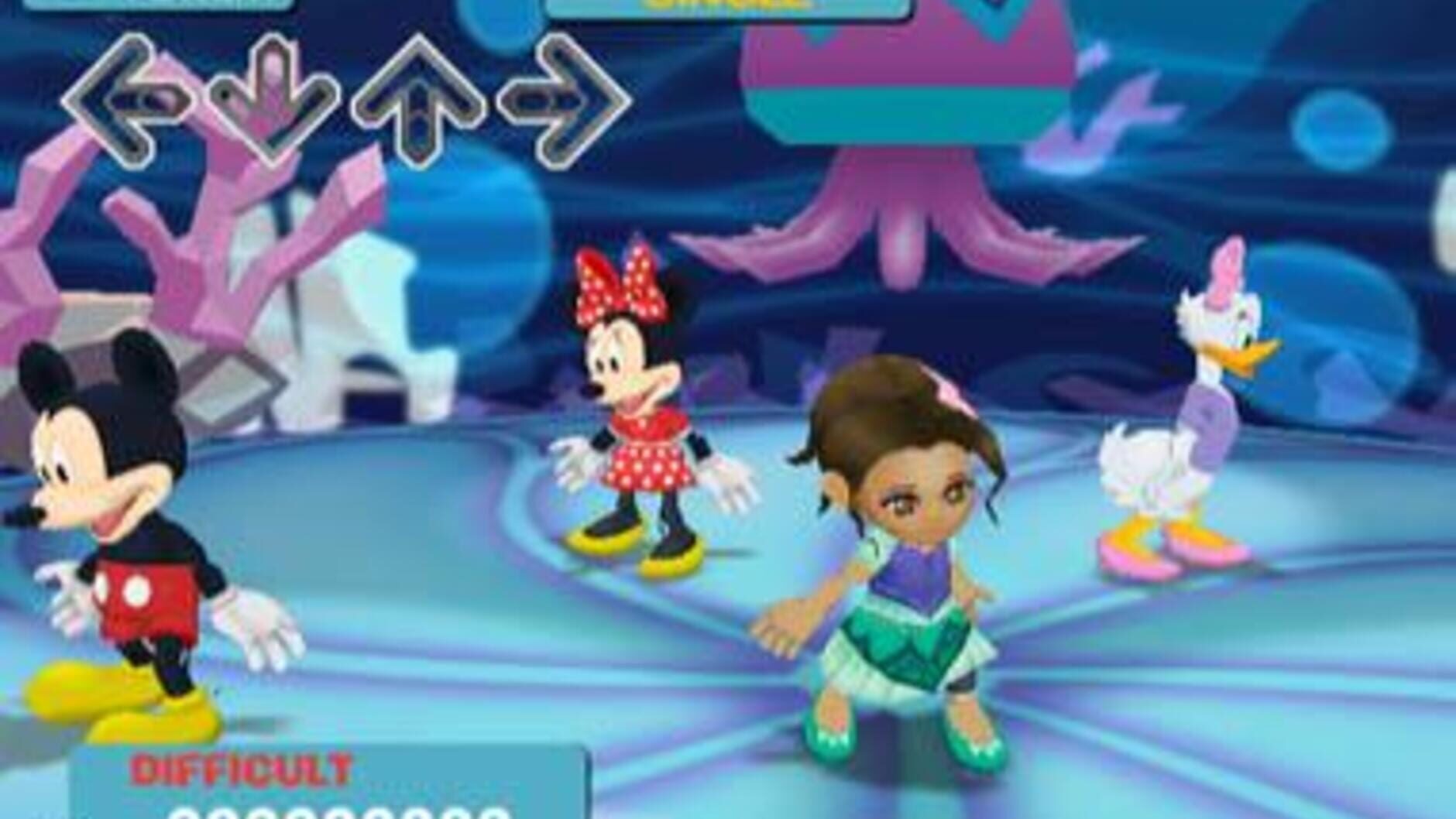 Screenshot for Dance Dance Revolution: Disney Grooves