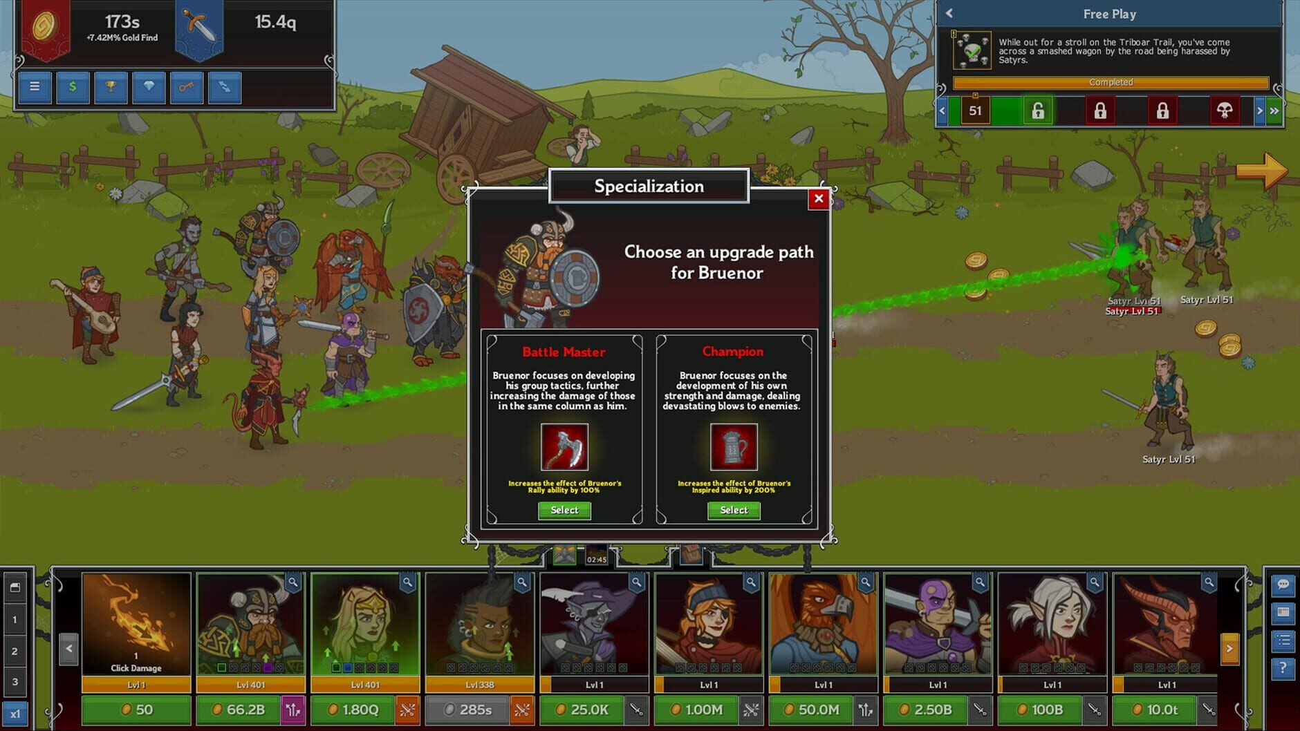 Screenshot for Idle Champions of the Forgotten Realms