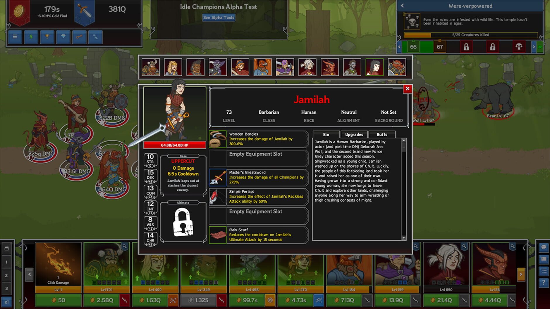 Screenshot for Idle Champions of the Forgotten Realms