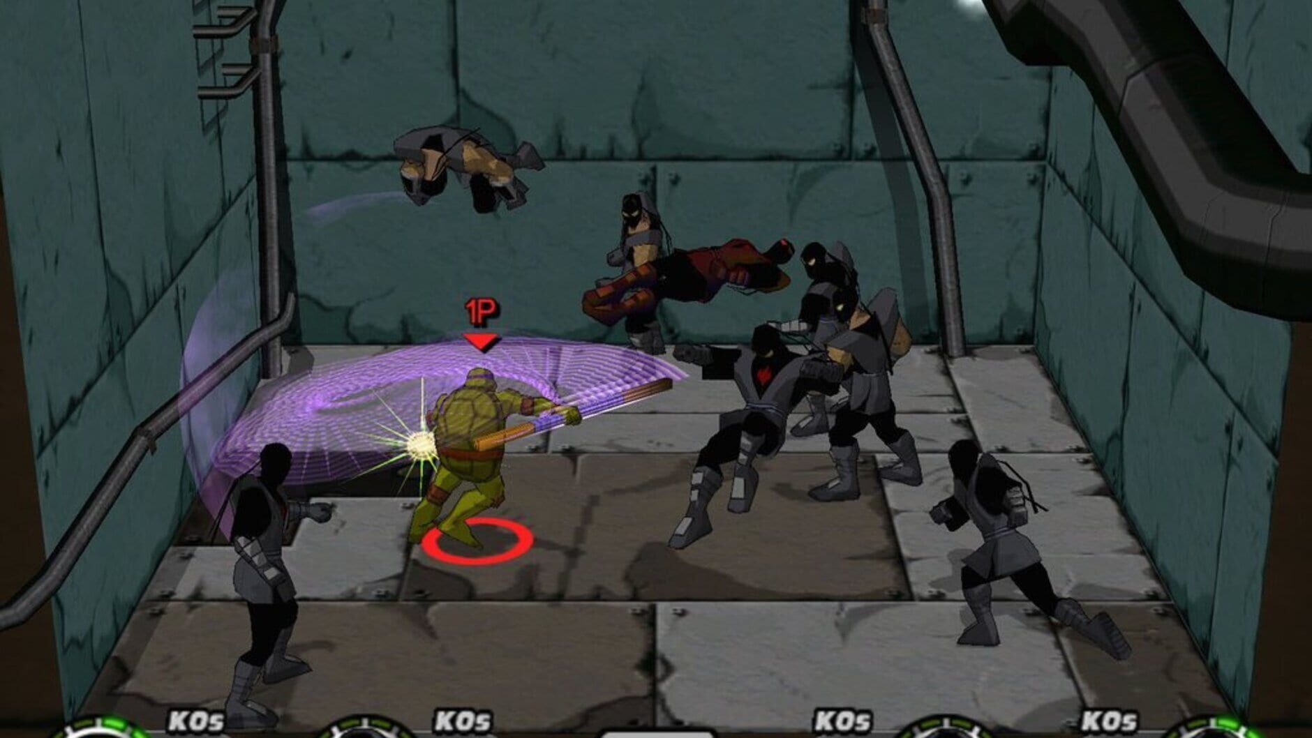 Screenshot for TMNT: Mutant Melee
