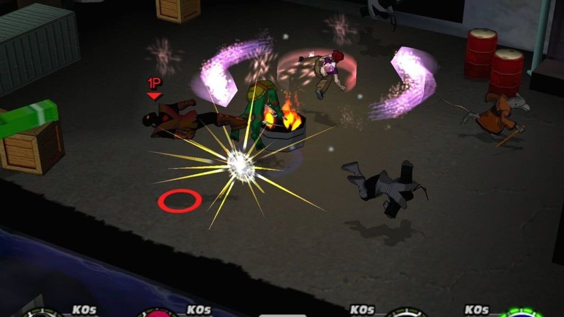 Screenshot for TMNT: Mutant Melee