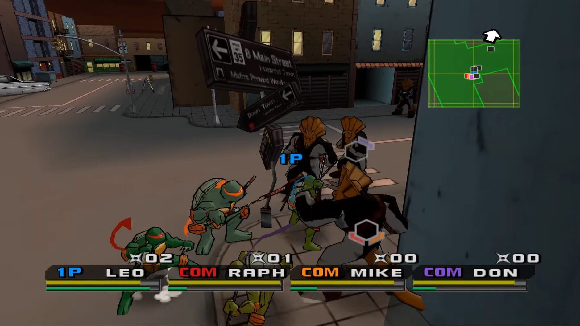 Screenshot for Teenage Mutant Ninja Turtles 3: Mutant Nightmare