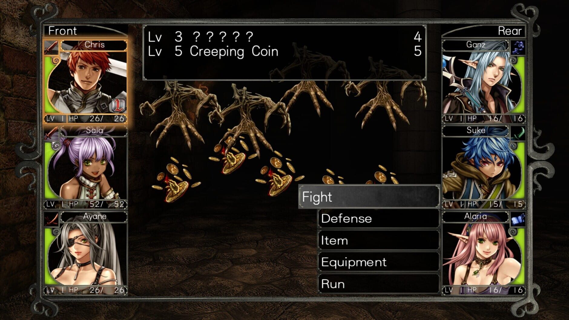 Screenshot for Wizardry: Labyrinth of Lost Souls