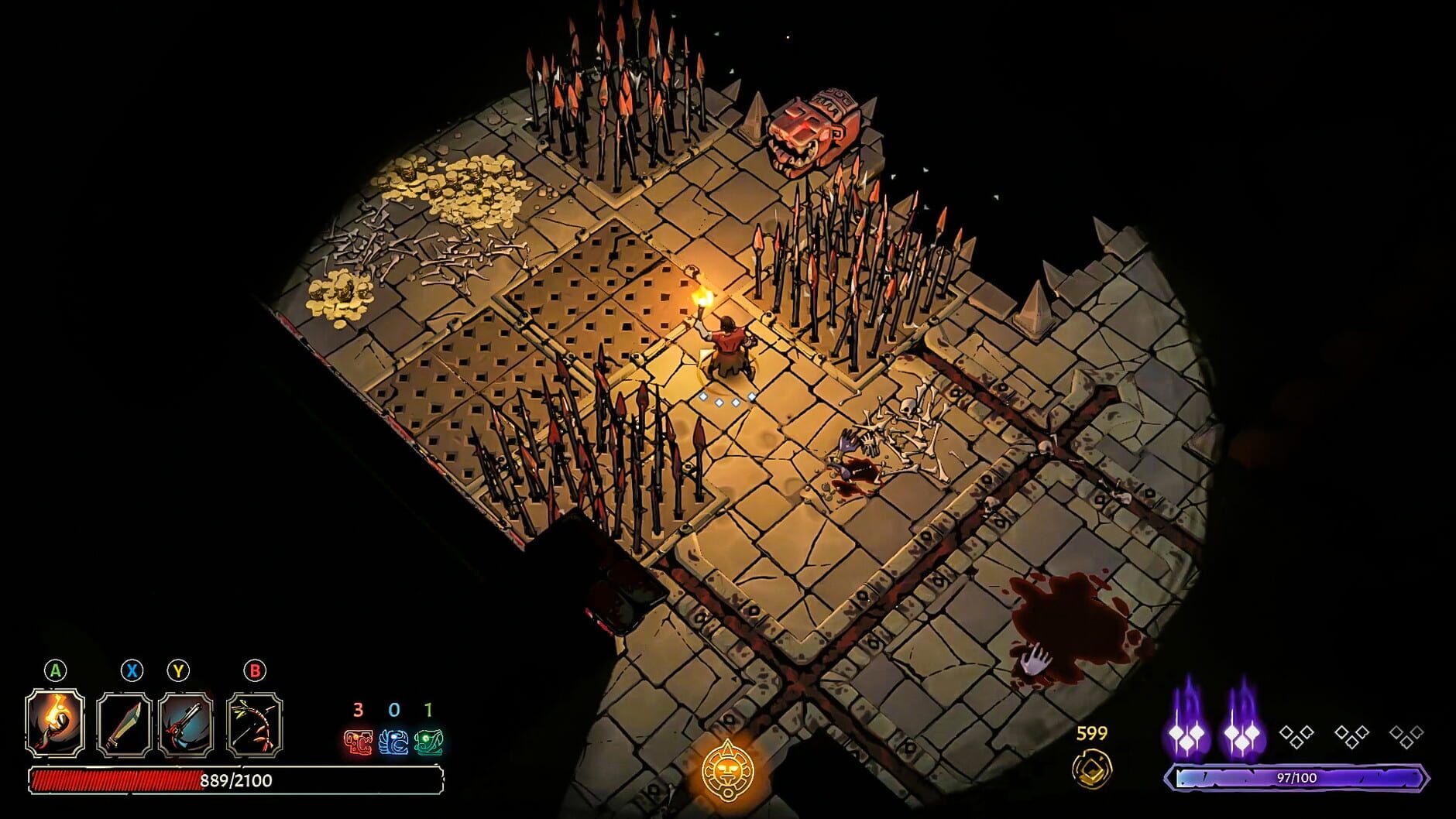 Screenshot for Curse of the Dead Gods