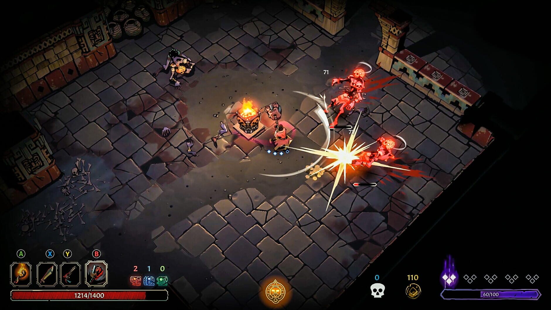 Screenshot for Curse of the Dead Gods