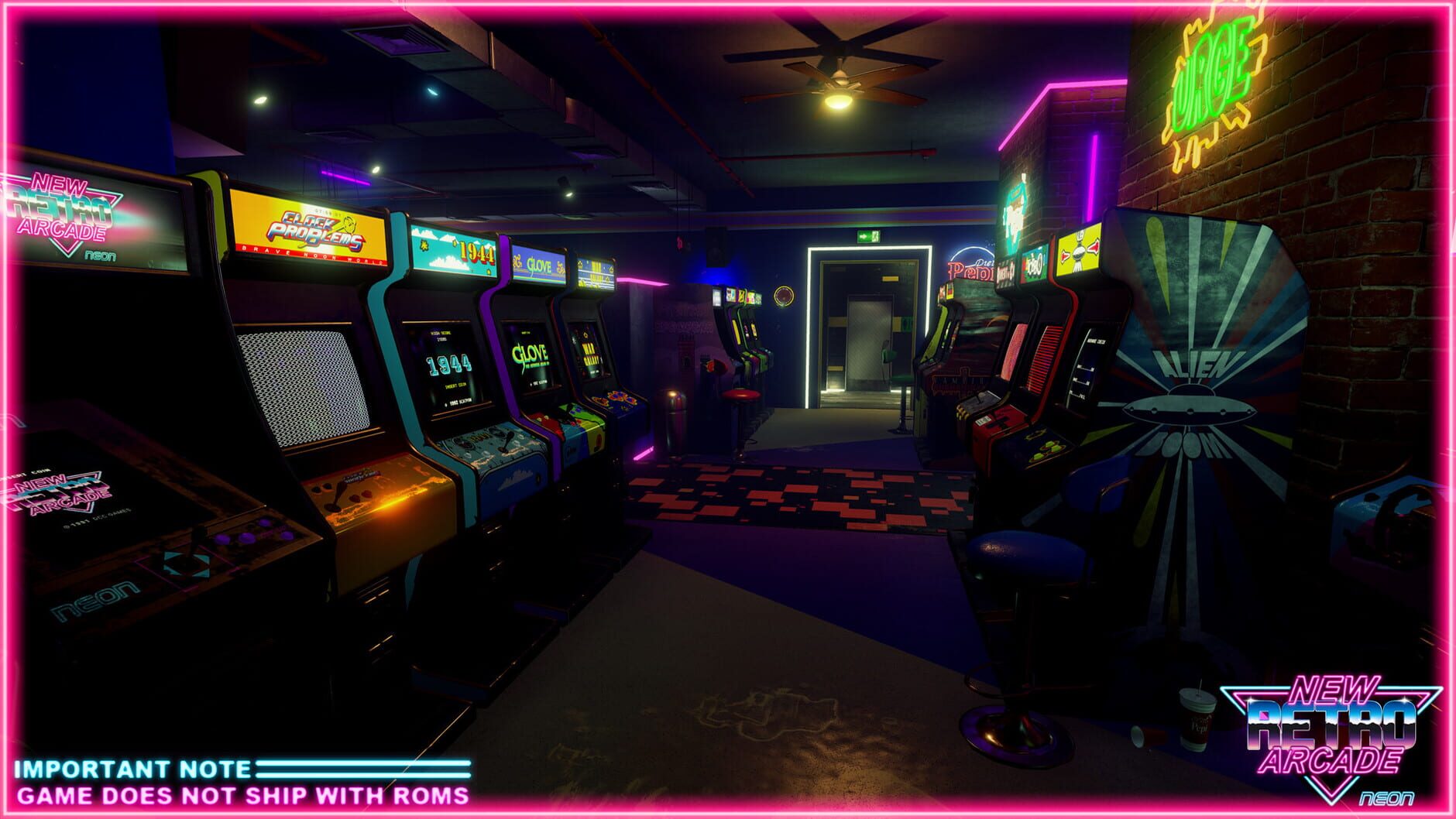 Screenshot for New Retro Arcade: Neon