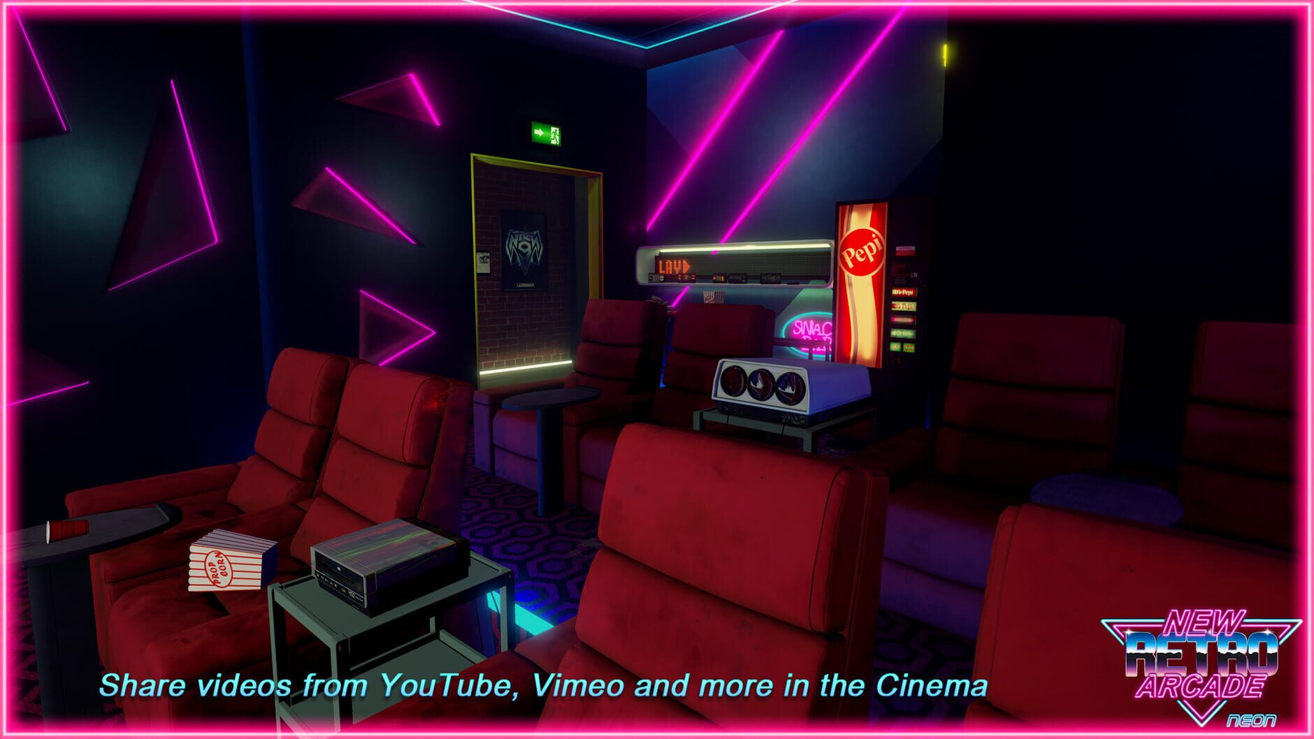 Screenshot for New Retro Arcade: Neon