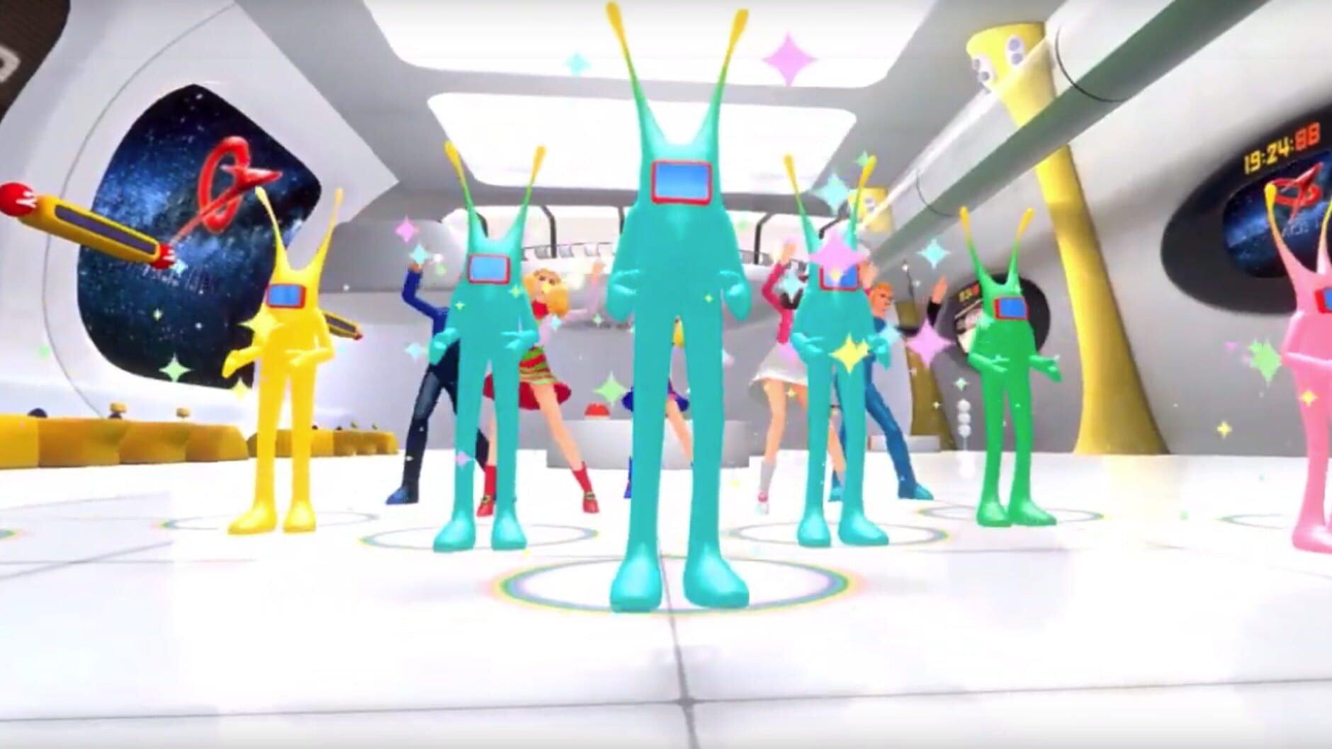 Screenshot for Space Channel 5 VR: Kinda Funky News Flash
