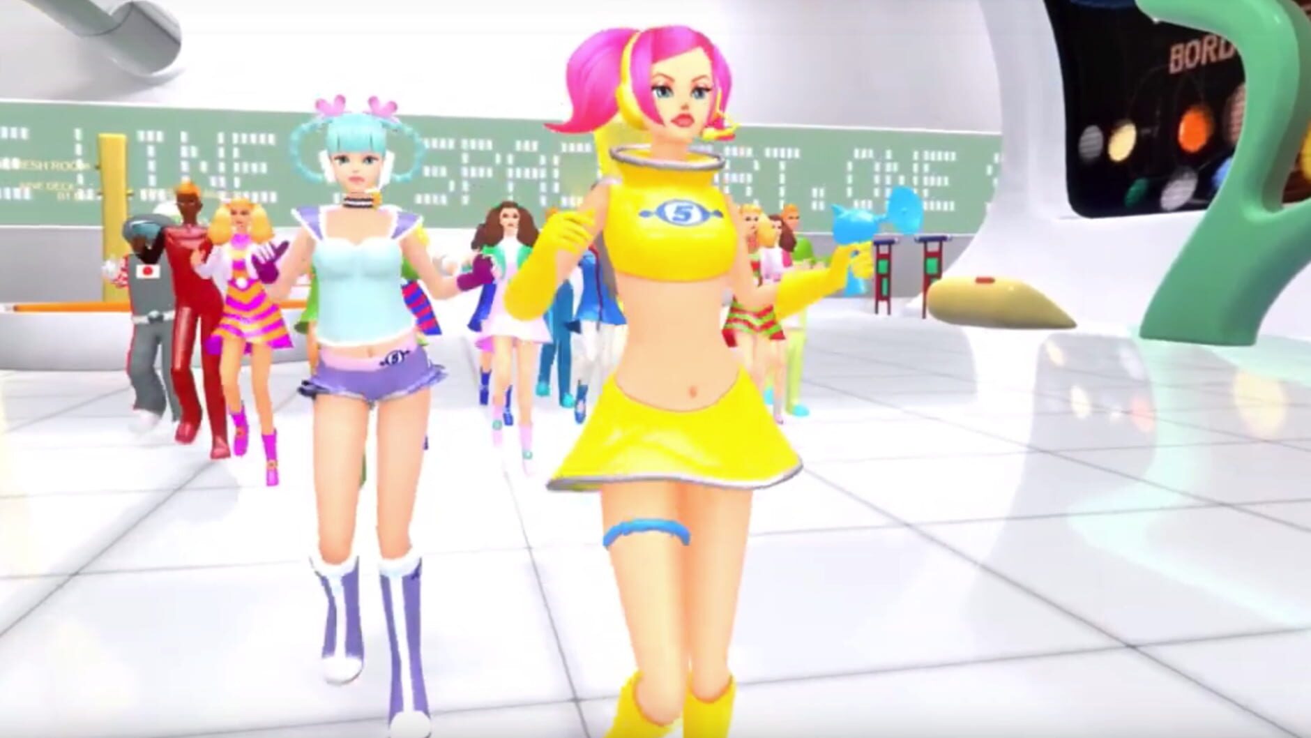 Screenshot for Space Channel 5 VR: Kinda Funky News Flash