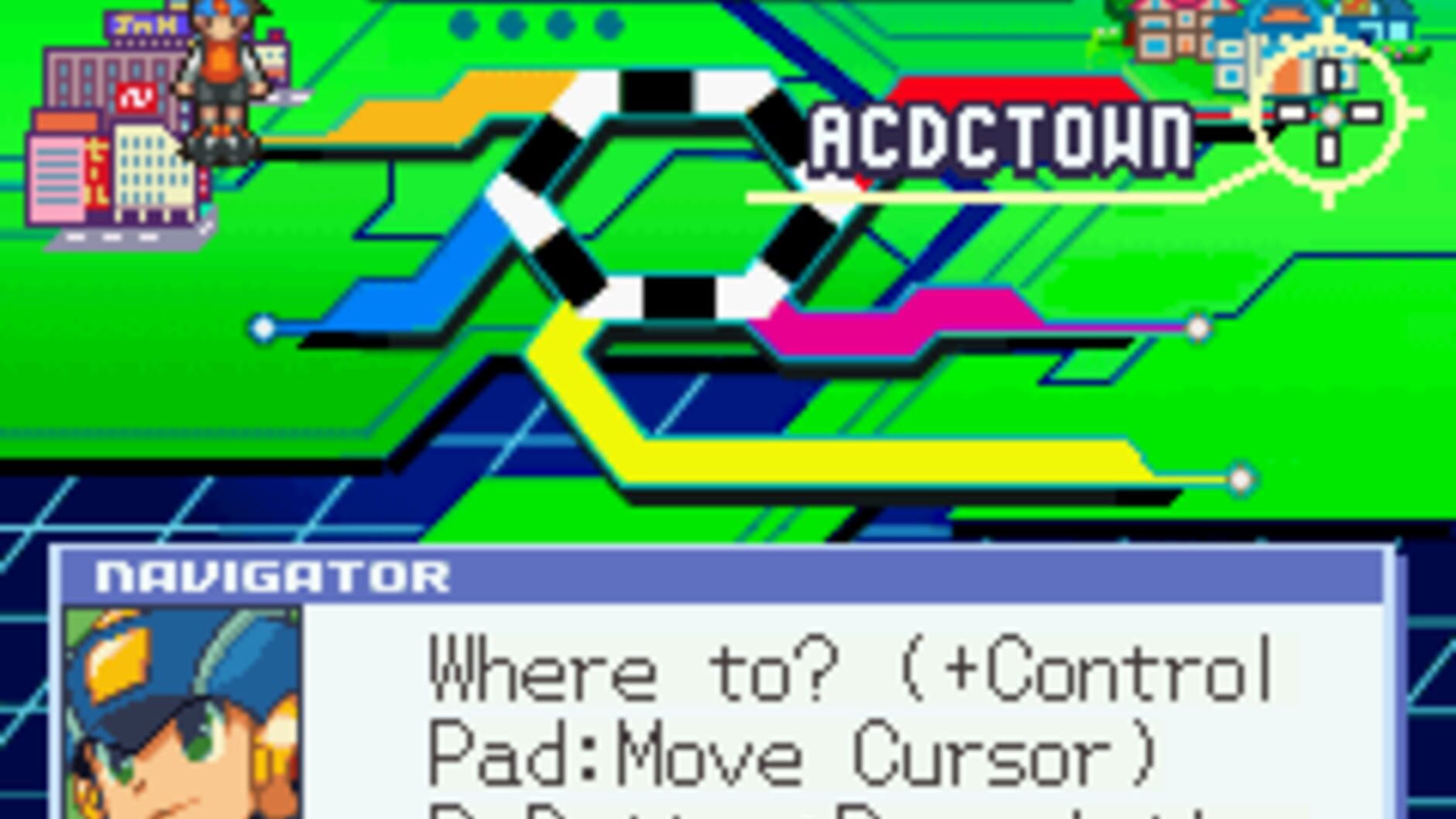 Screenshot for Mega Man Battle Network 4: Red Sun