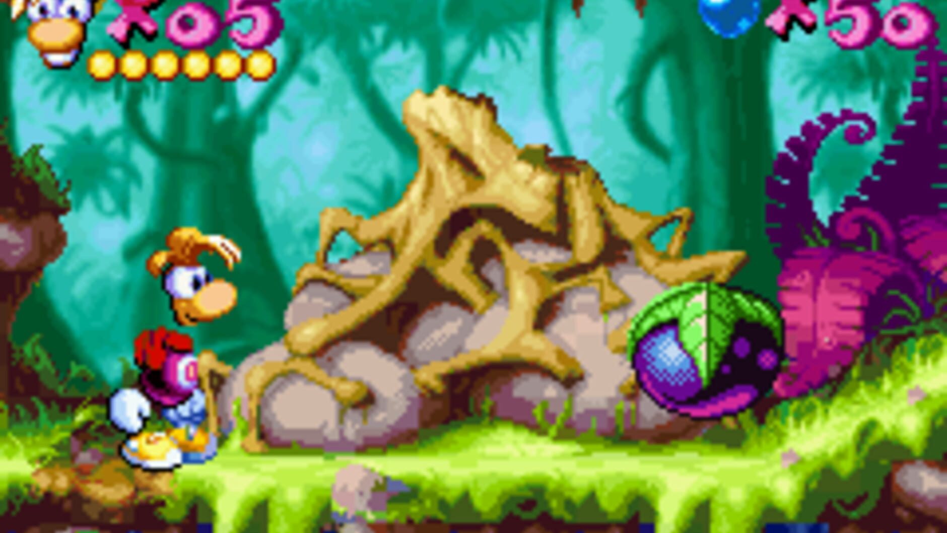 Screenshot for Rayman Advance