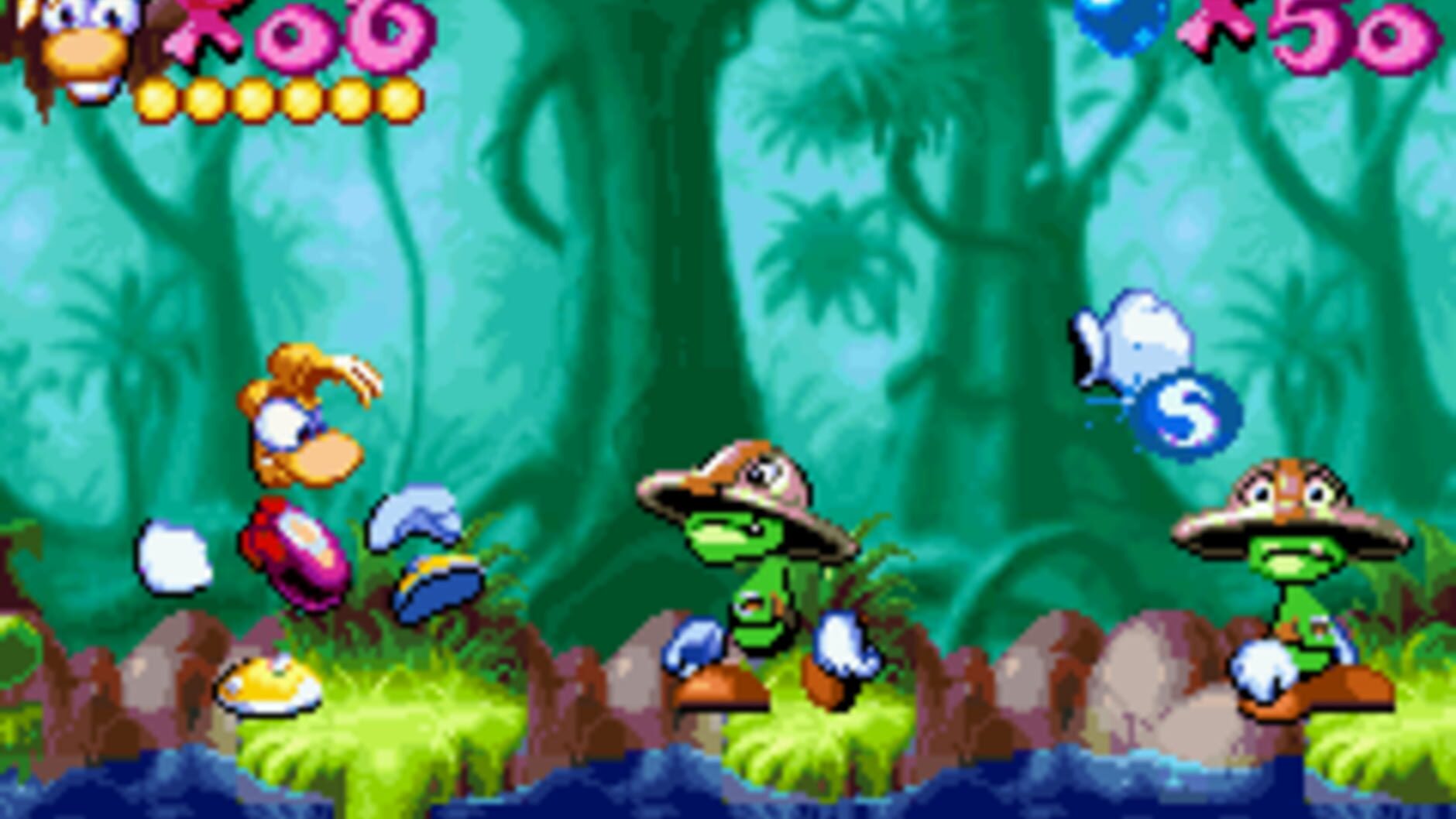 Screenshot for Rayman Advance
