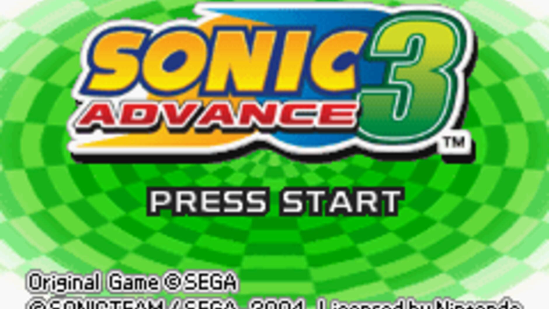 Screenshot for Sonic Advance 3