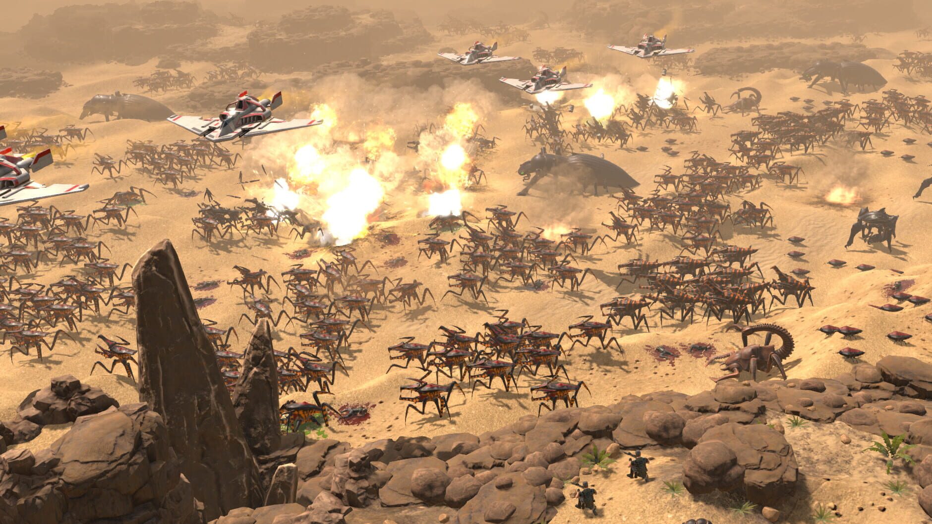 Screenshot for Starship Troopers: Terran Command