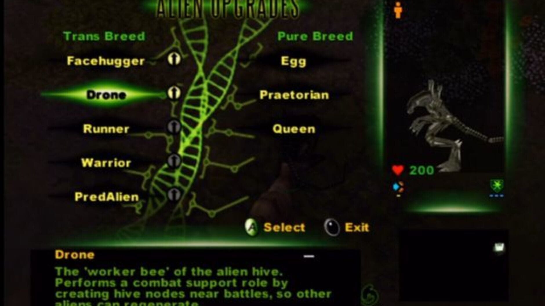 Screenshot for Aliens Versus Predator: Extinction