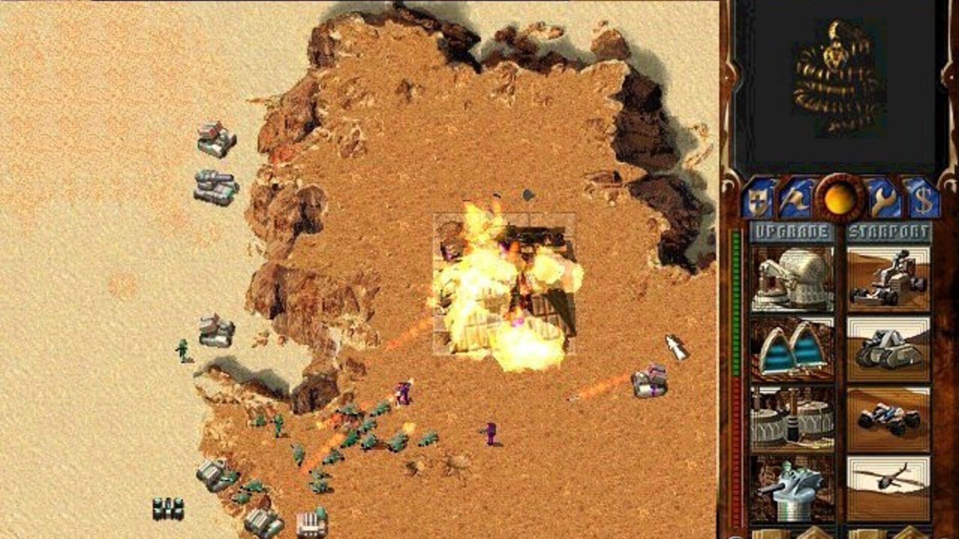 Screenshot for Dune 2000