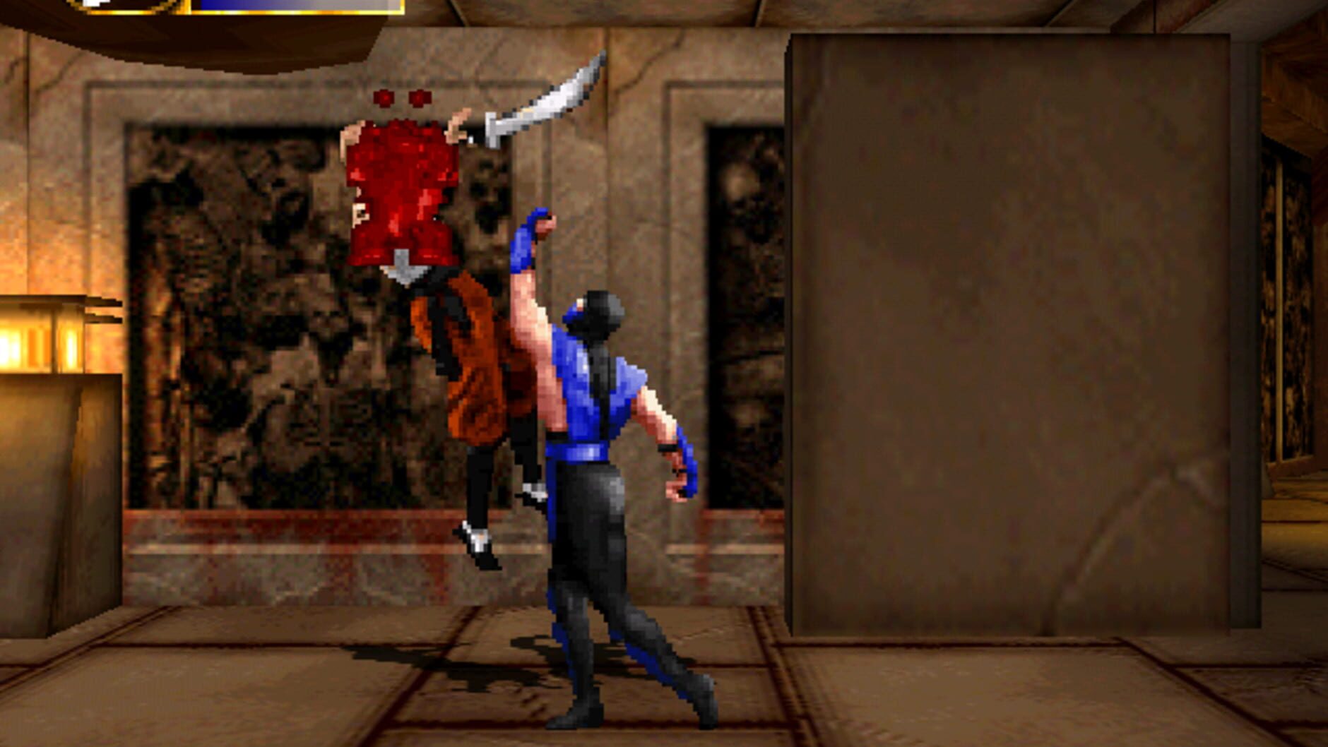 Screenshot for Mortal Kombat Mythologies: Sub-Zero