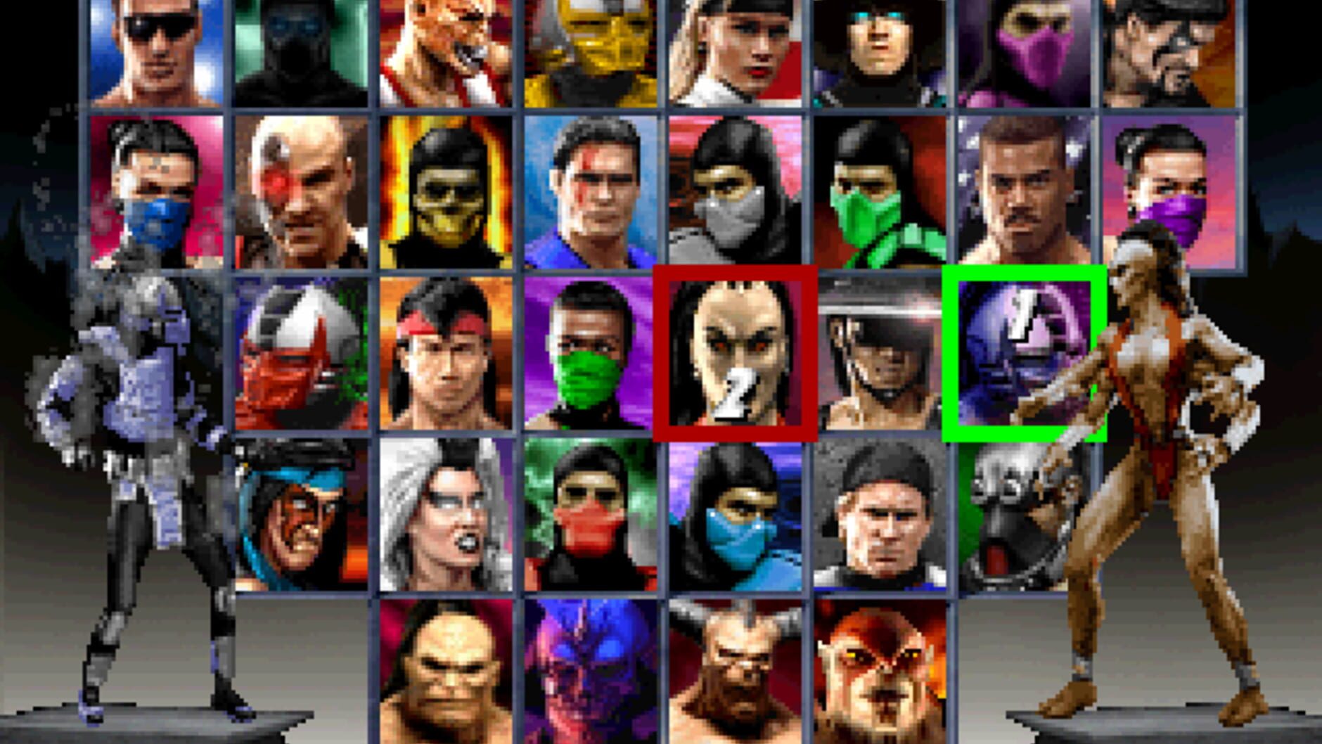 Screenshot for Mortal Kombat Trilogy