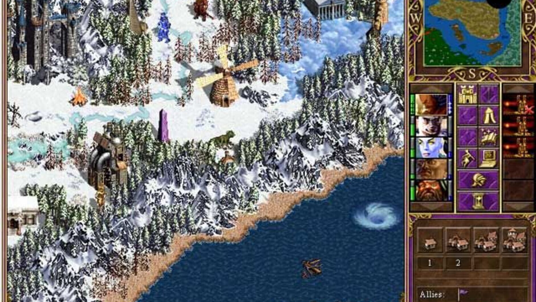 Screenshot for Heroes of Might and Magic III: The Shadow of Death