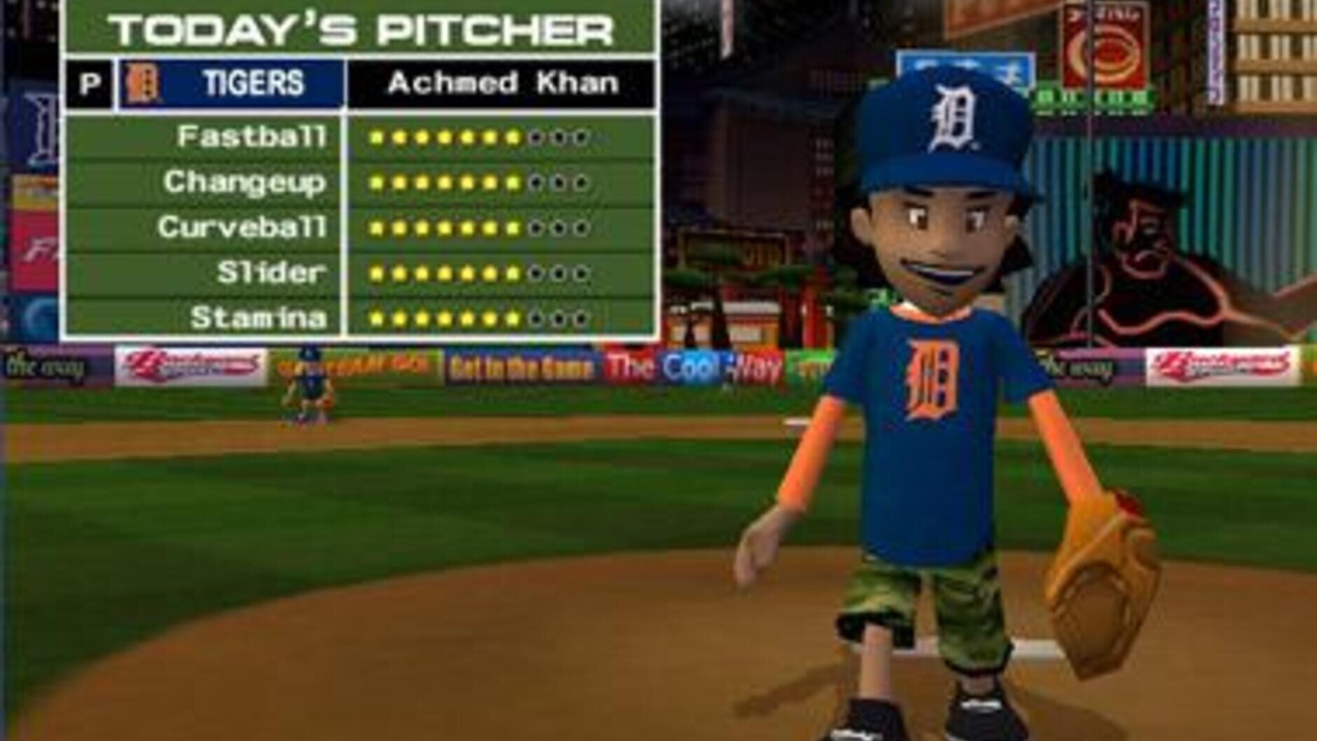 Screenshot for Backyard Baseball '09