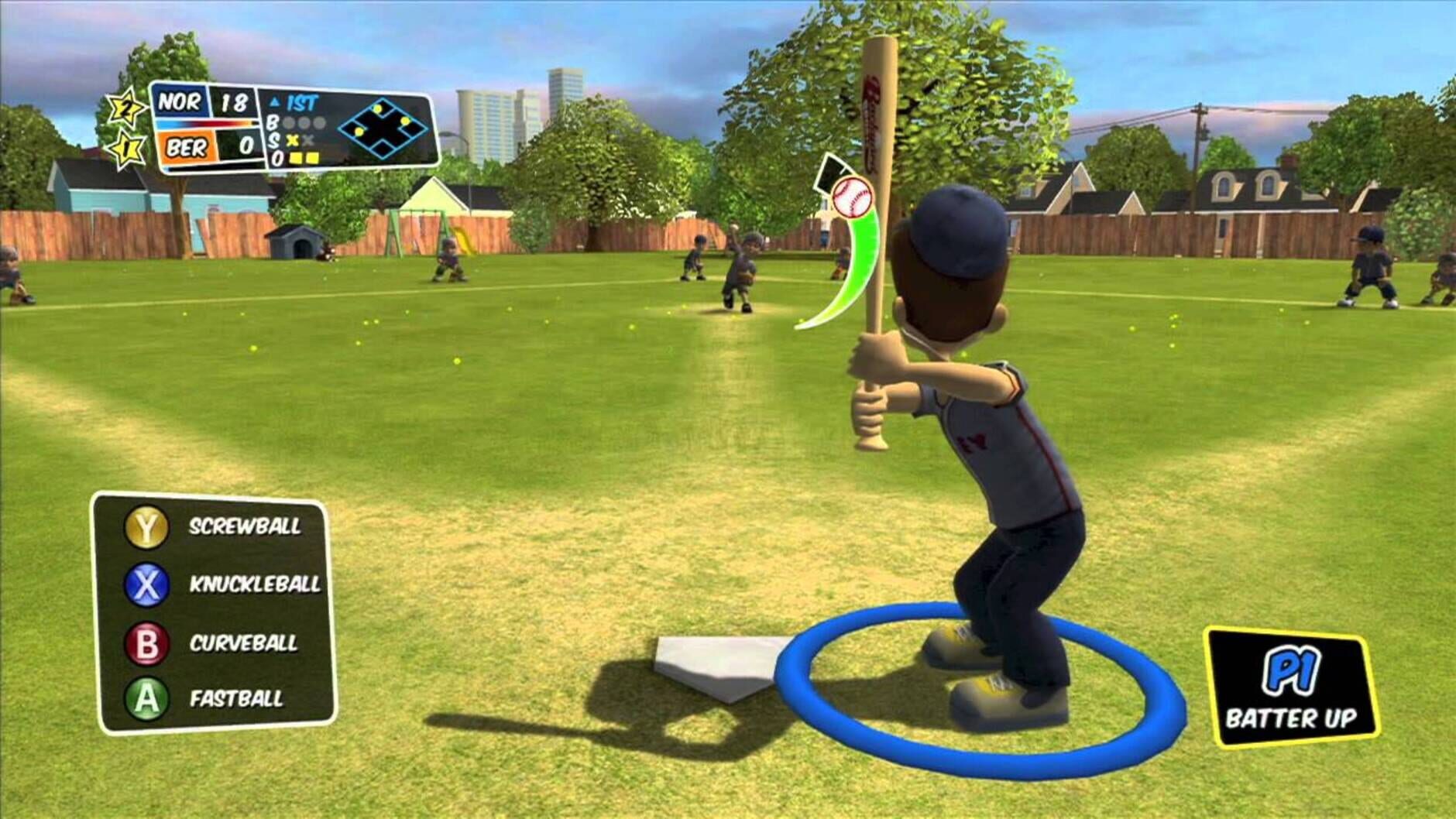 Screenshot for Backyard Sports: Sandlot Sluggers