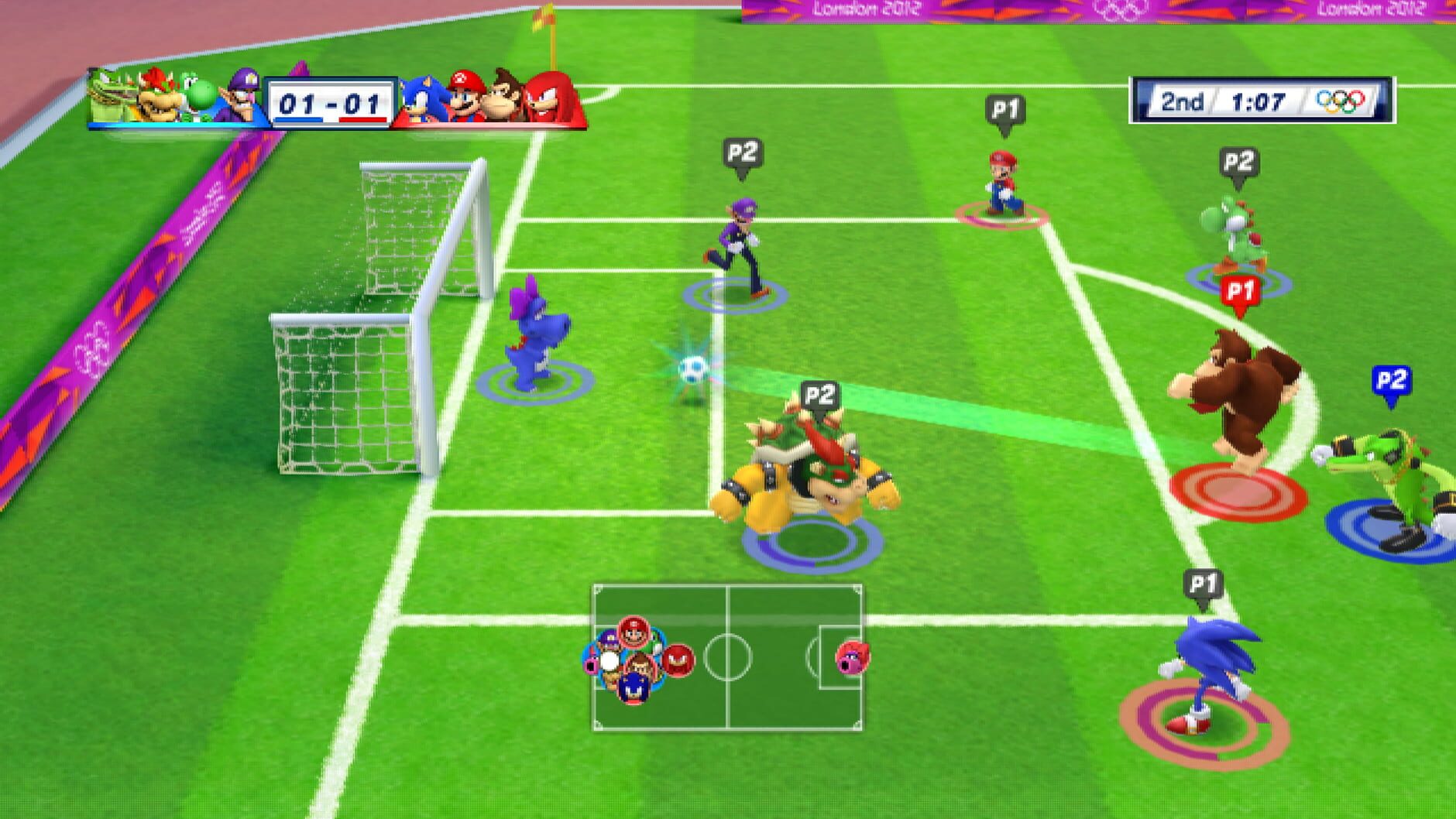 Screenshot for Mario & Sonic at the London 2012 Olympic Games