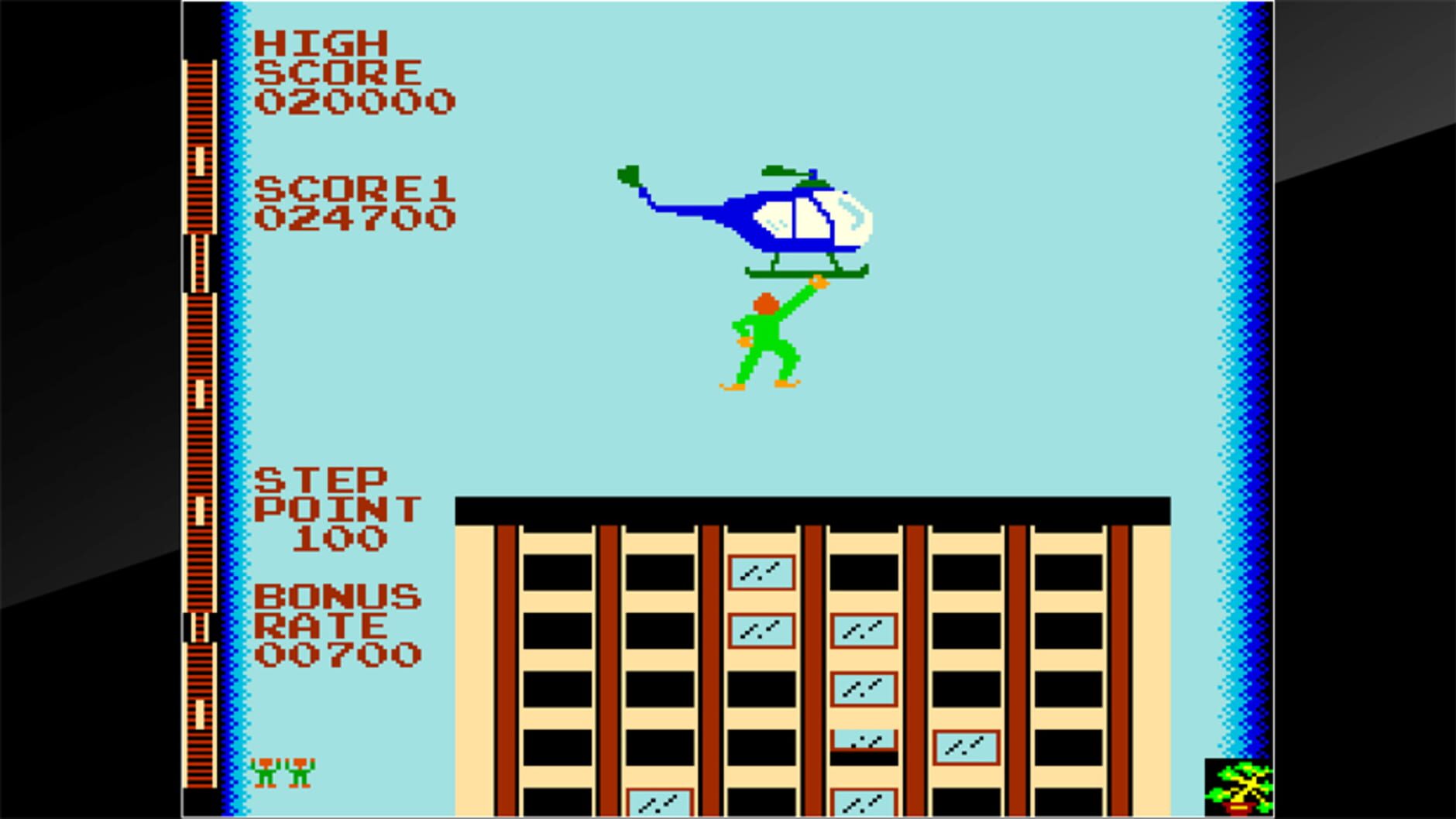 Screenshot for Arcade Archives: Crazy Climber