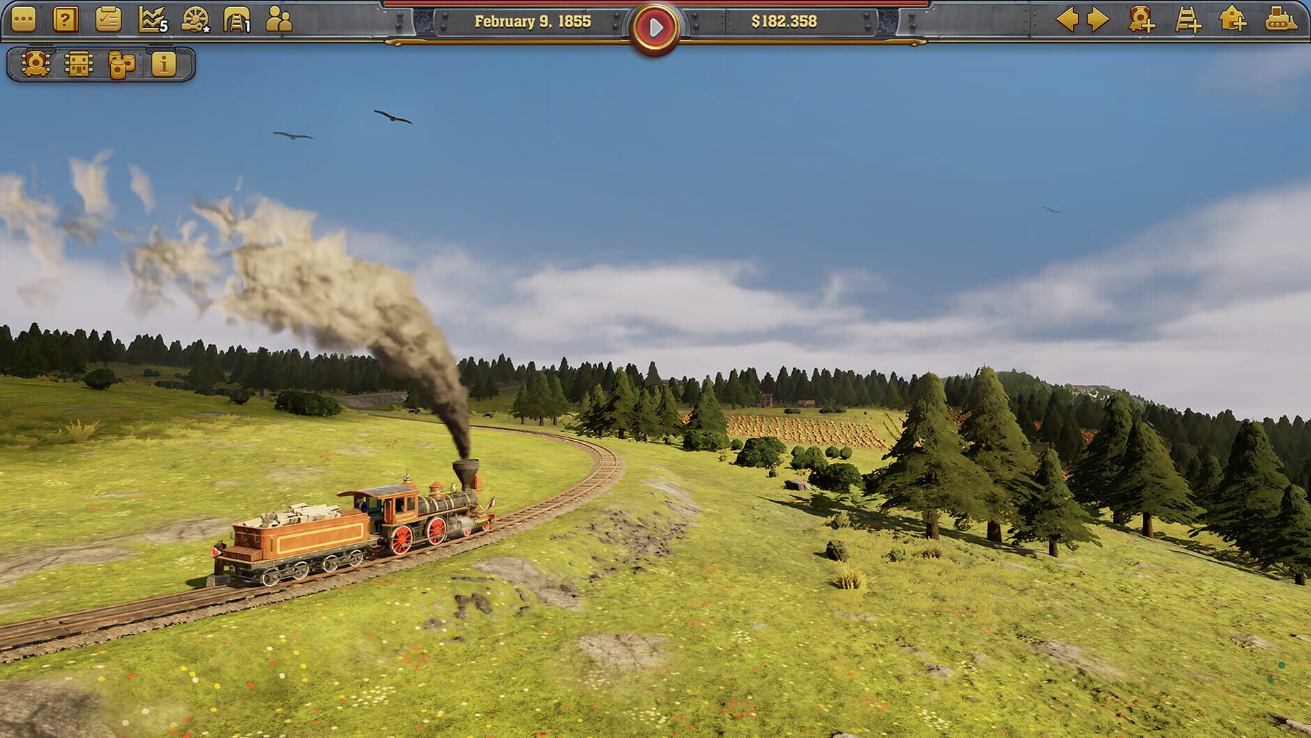 Screenshot for Railway Empire: Nintendo Switch Edition
