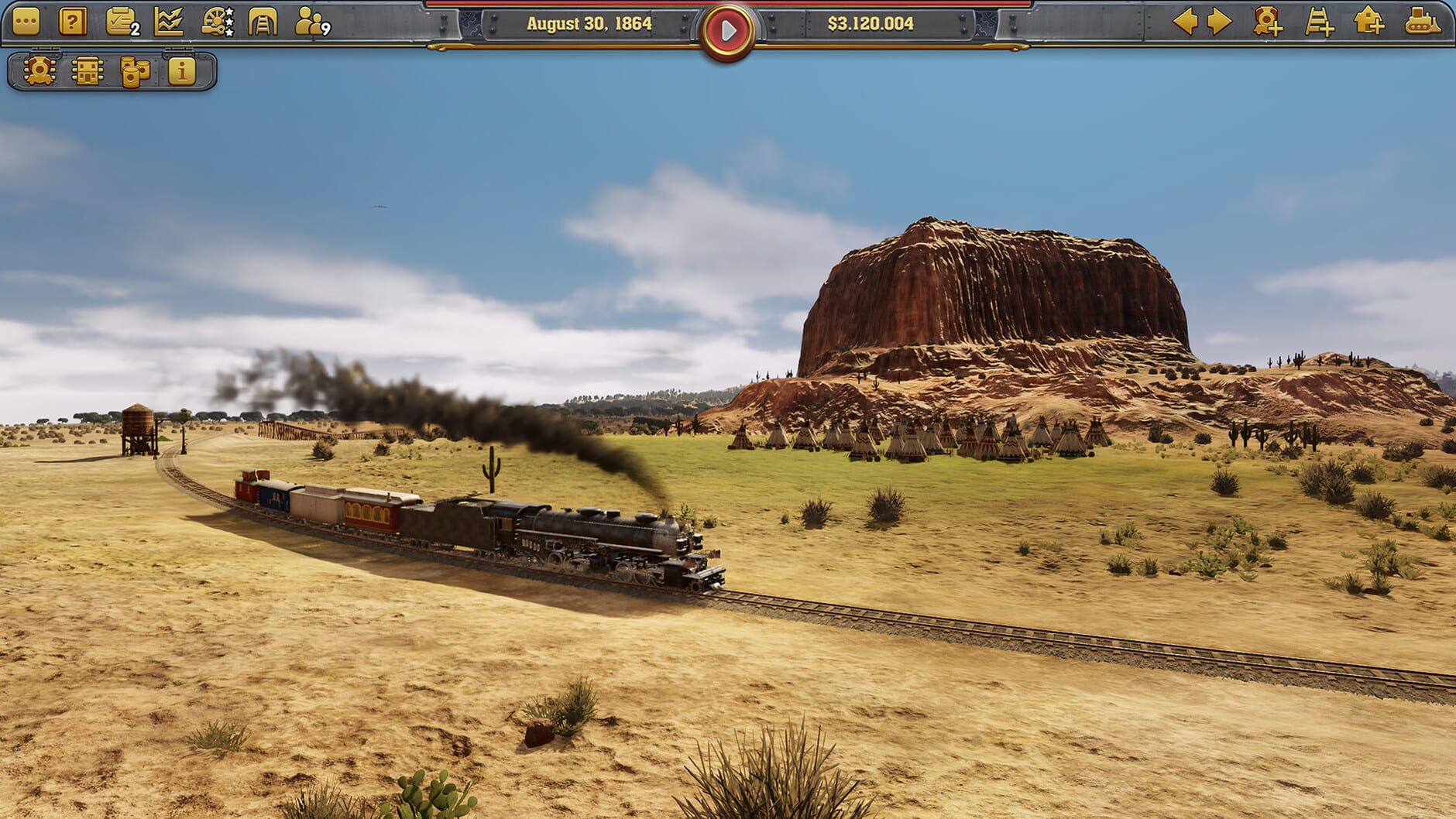Screenshot for Railway Empire: Nintendo Switch Edition