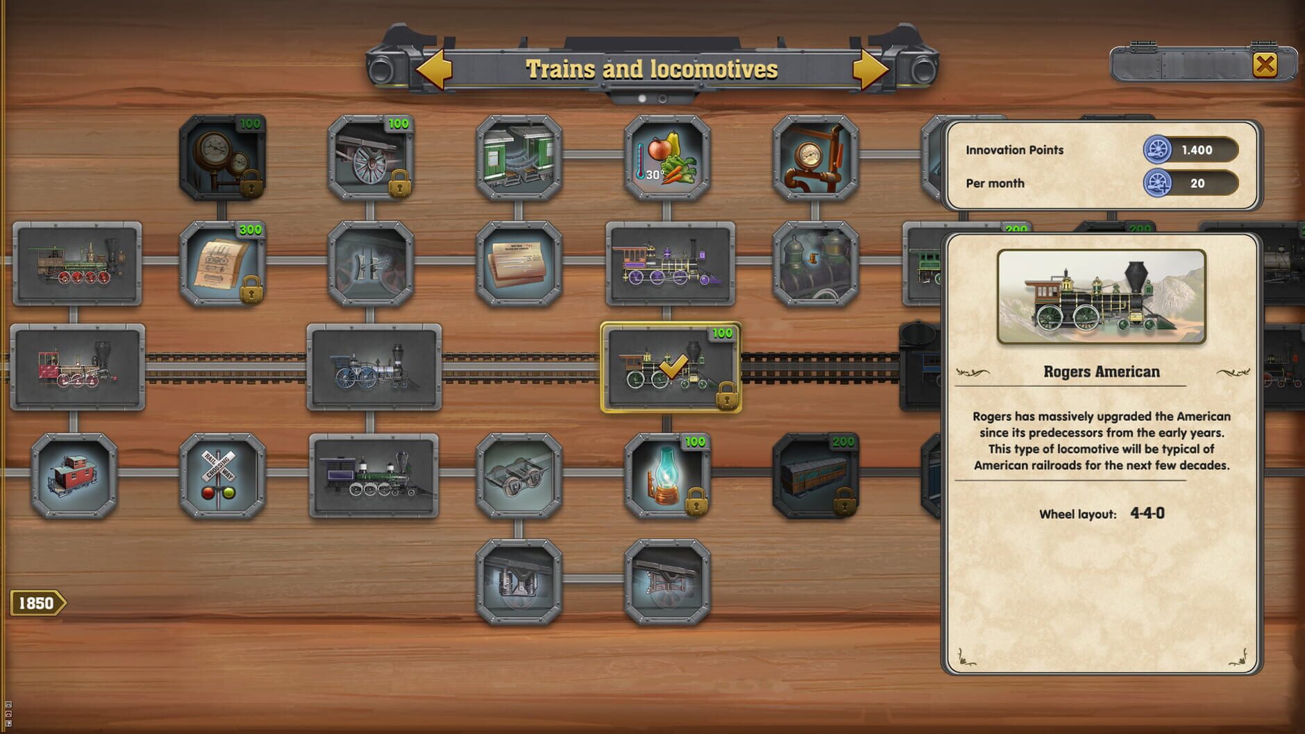 Screenshot for Railway Empire: Nintendo Switch Edition