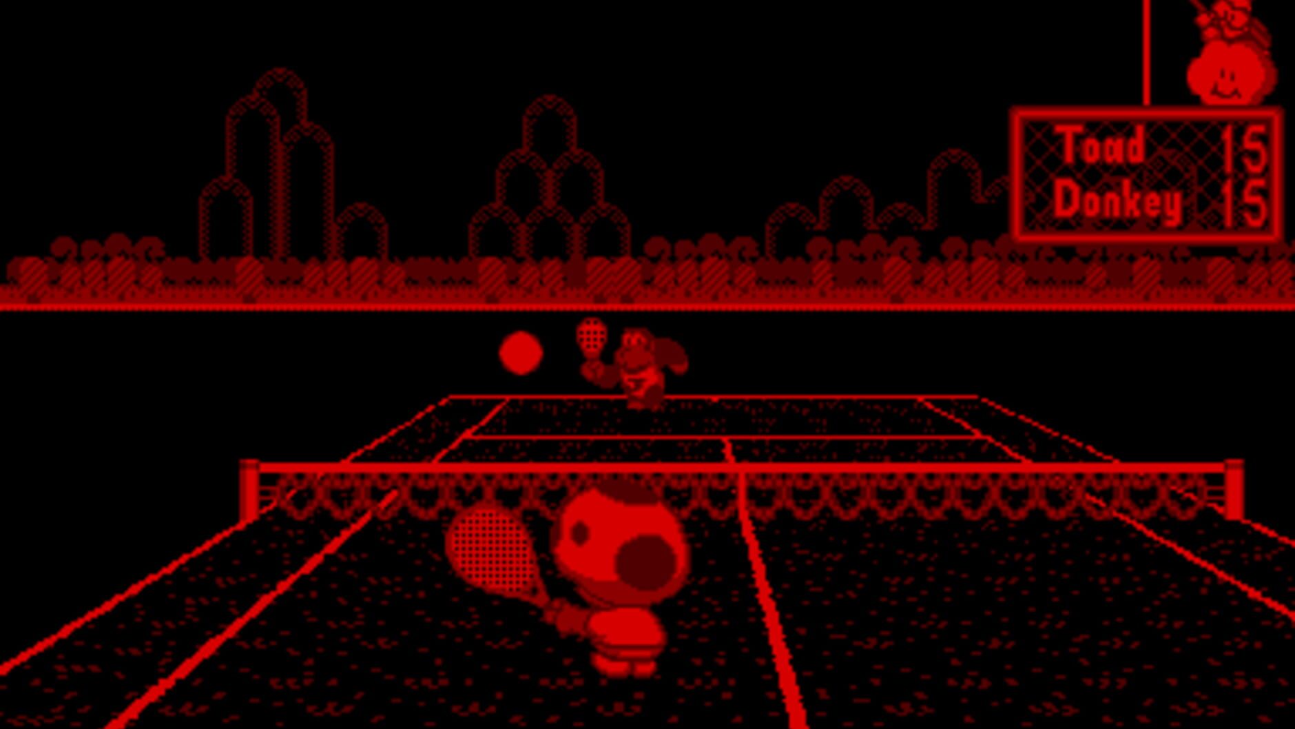 Screenshot for Mario's Tennis