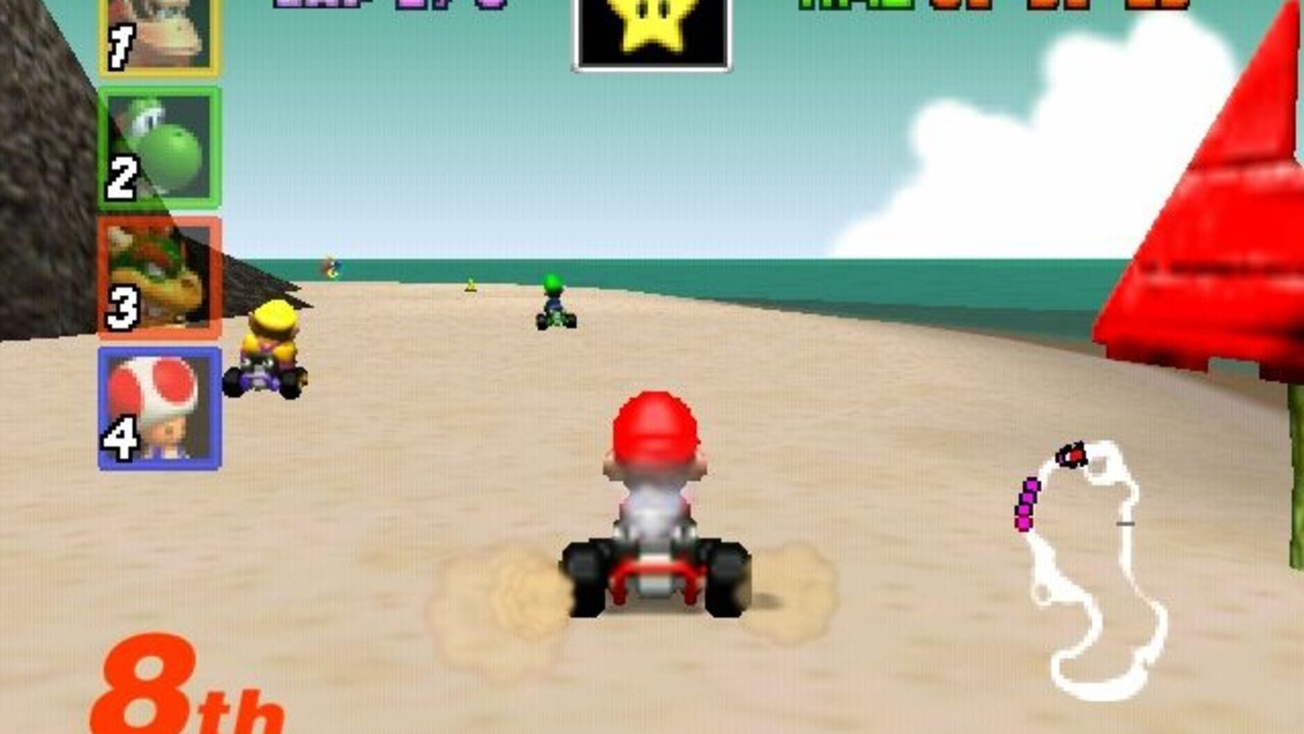 Screenshot for Mario Kart 64