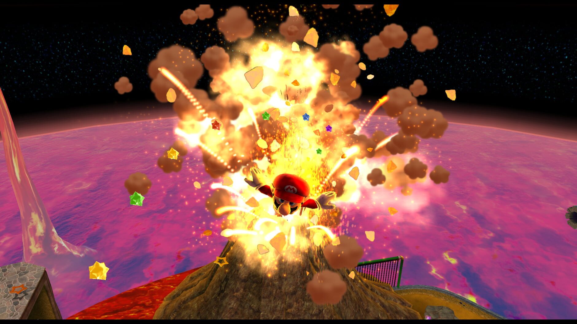 Screenshot for Super Mario Galaxy