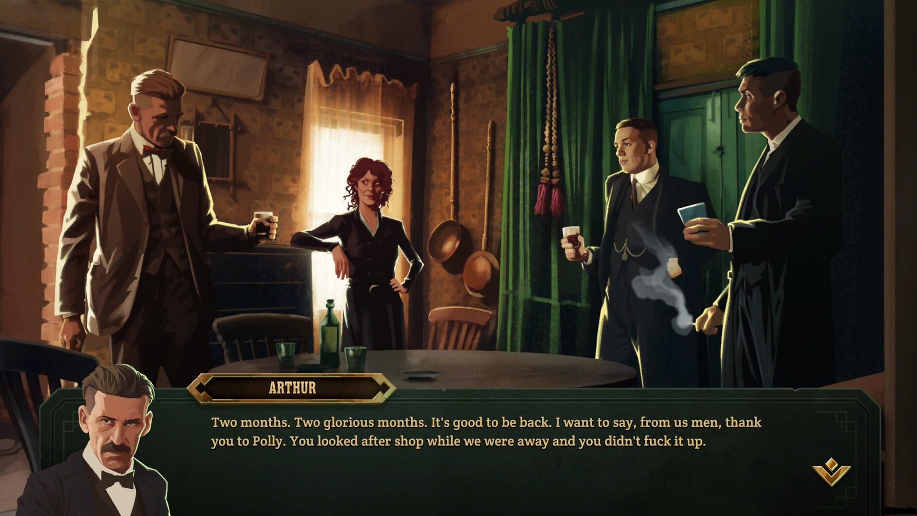Screenshot for Peaky Blinders: Mastermind