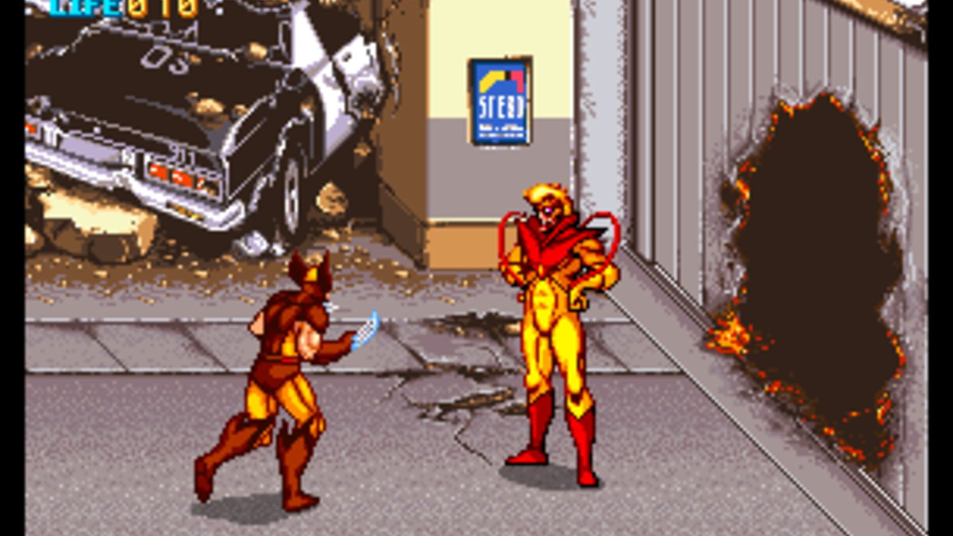 A screenshot backdrop taken from the game: .