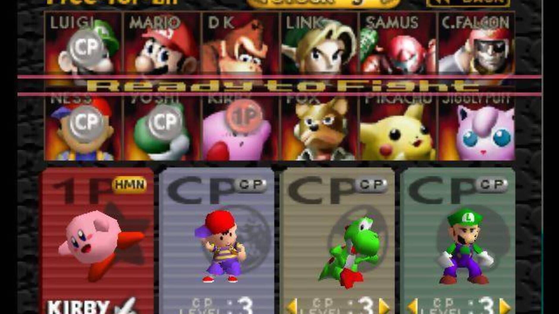 Screenshot for Super Smash Bros.