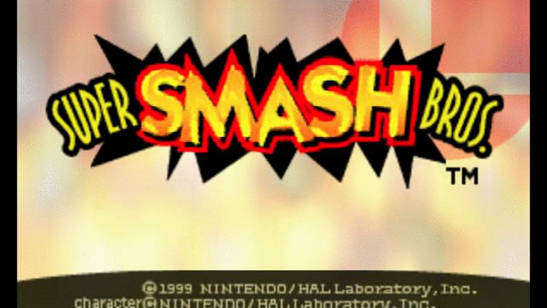 Screenshot for Super Smash Bros.