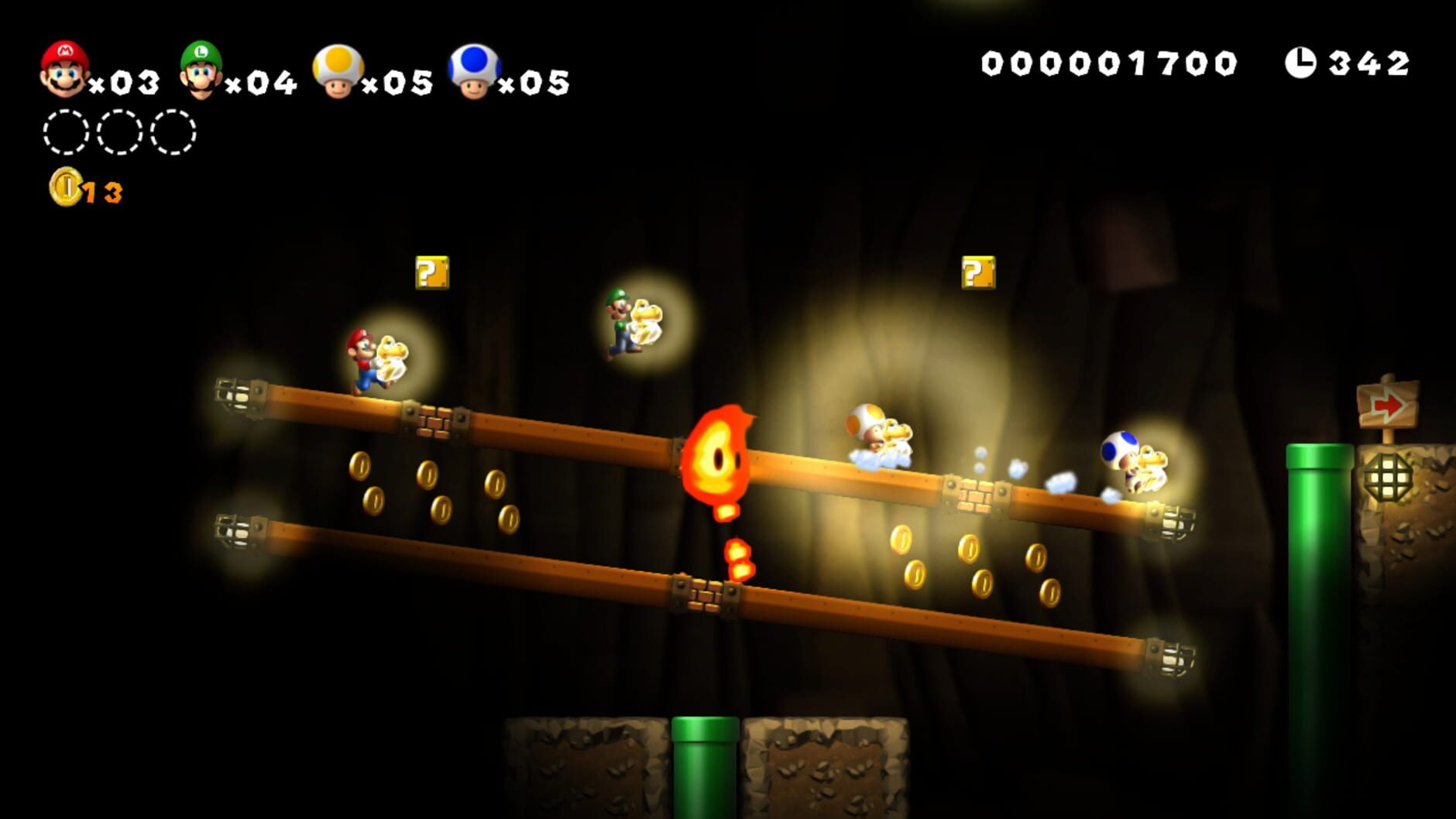 Screenshot for New Super Mario Bros. U