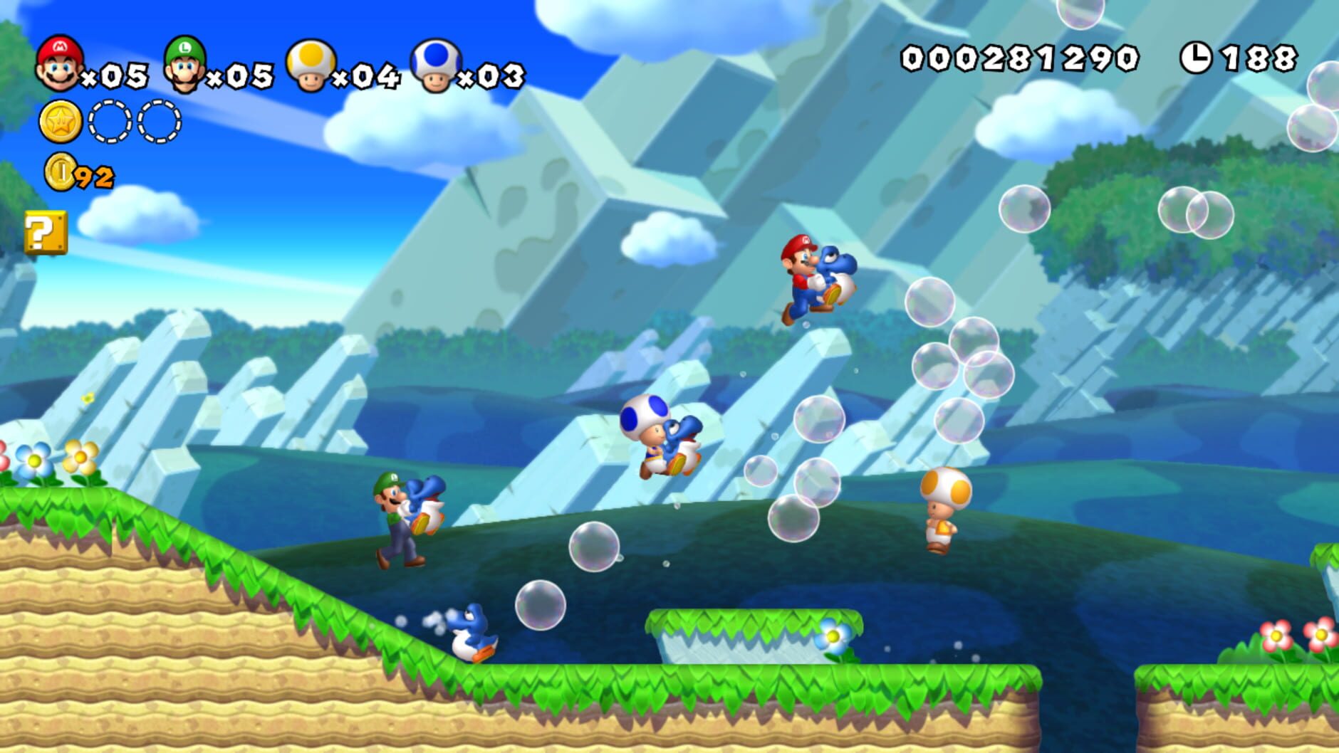 Screenshot for New Super Mario Bros. U