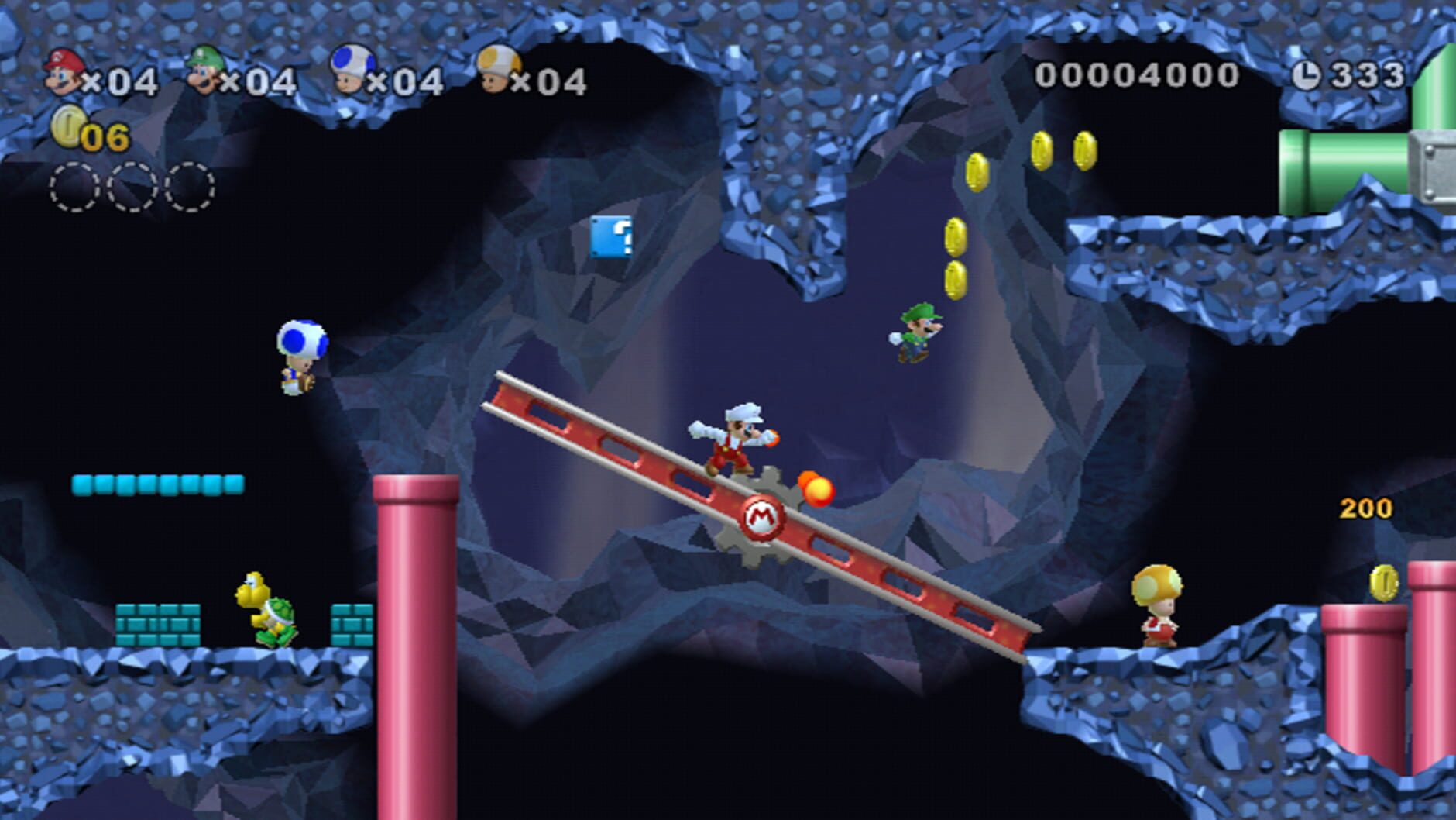 Screenshot for New Super Mario Bros. Wii