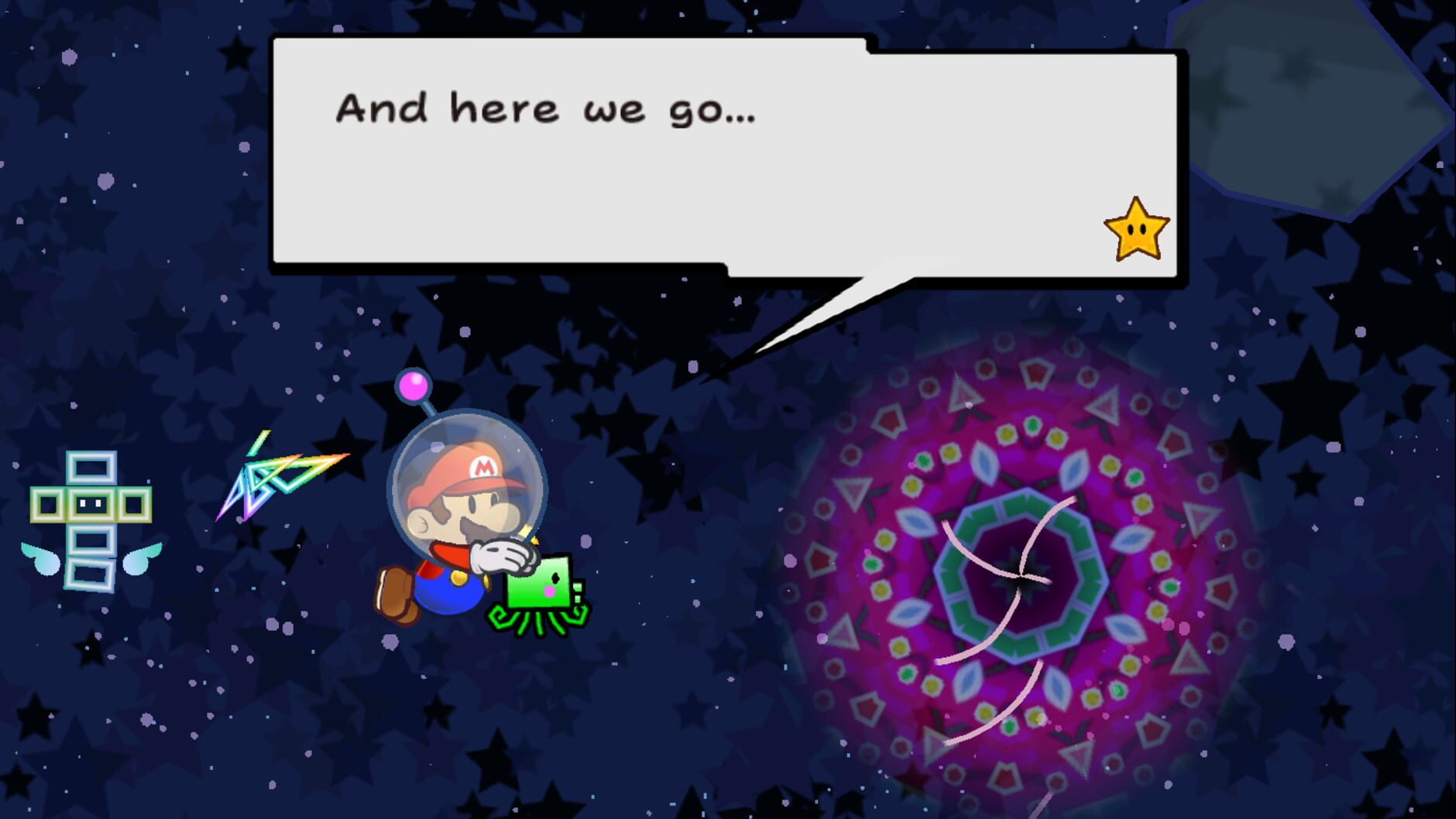 Screenshot for Super Paper Mario