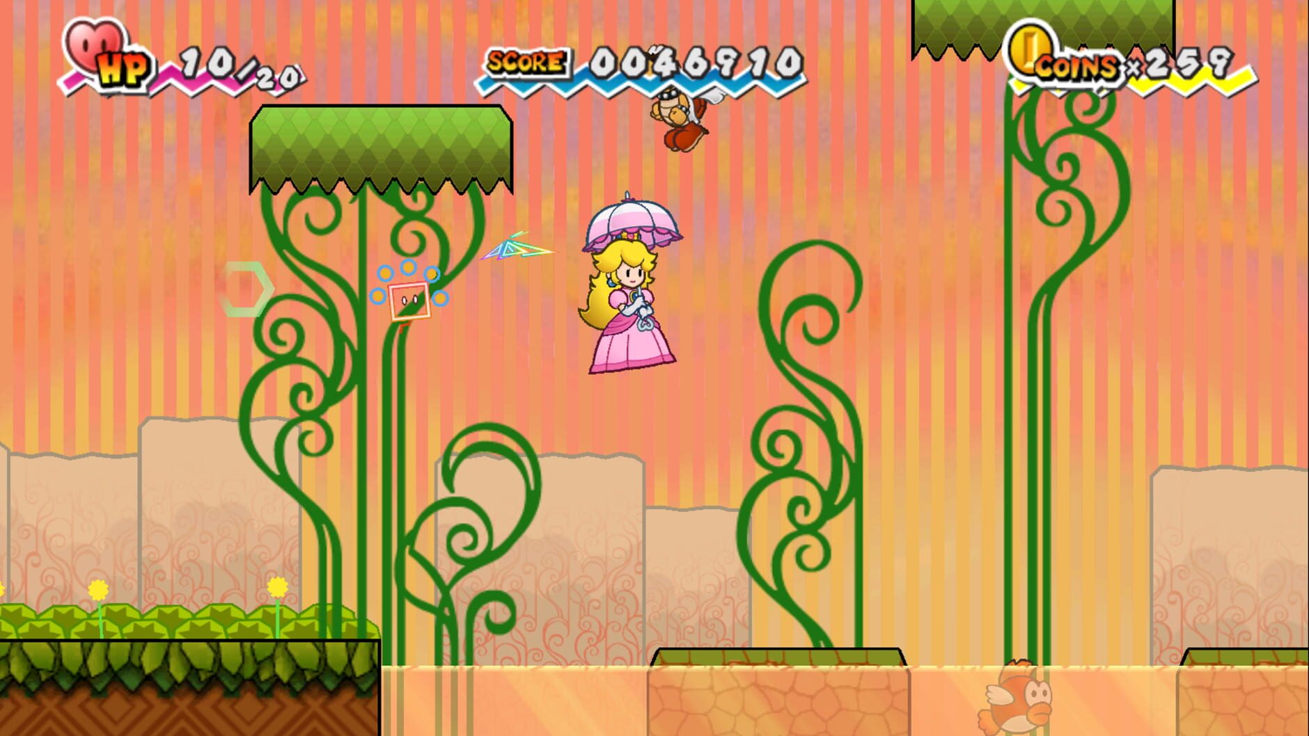 Screenshot for Super Paper Mario