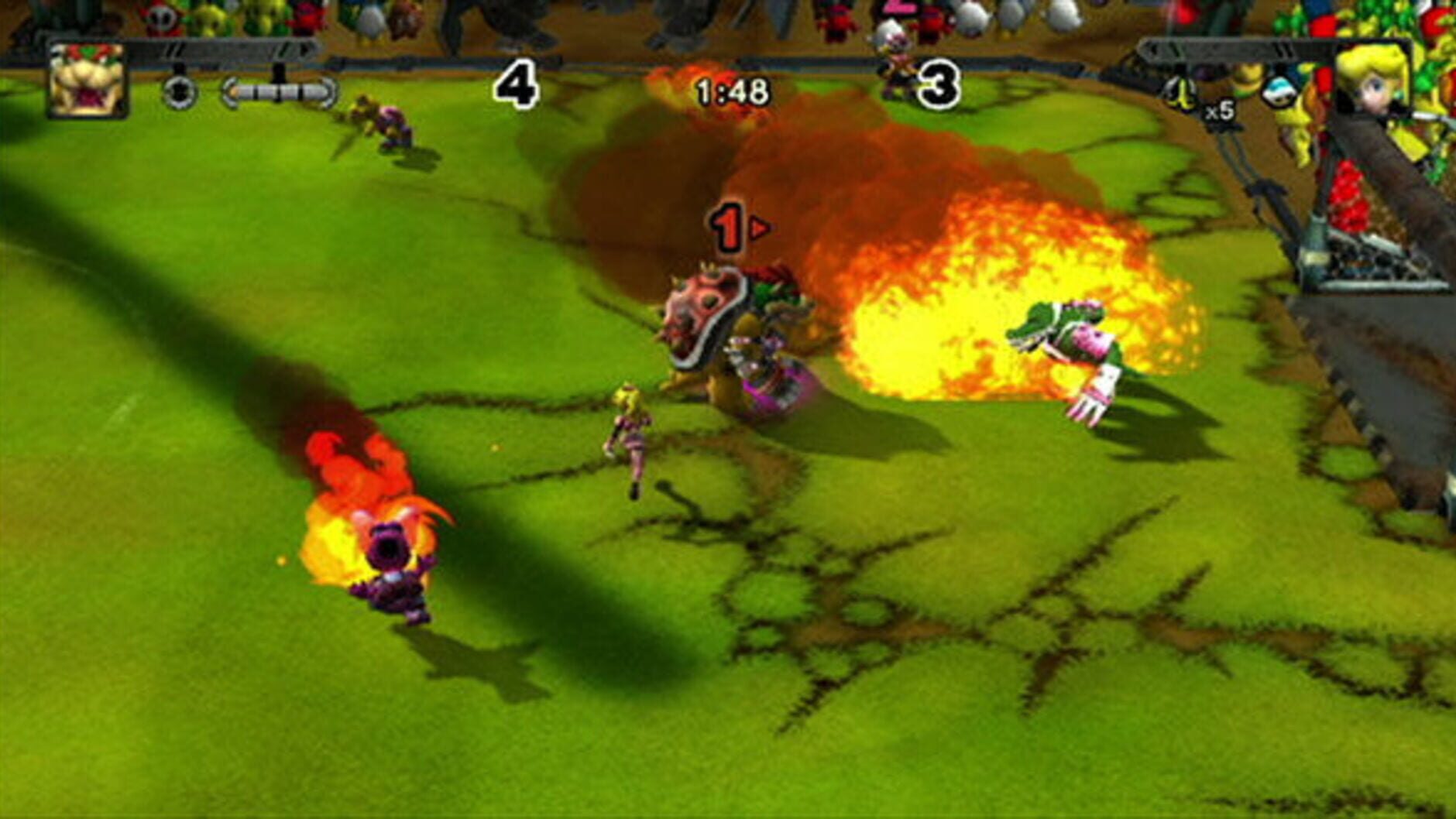 Screenshot for Mario Strikers Charged