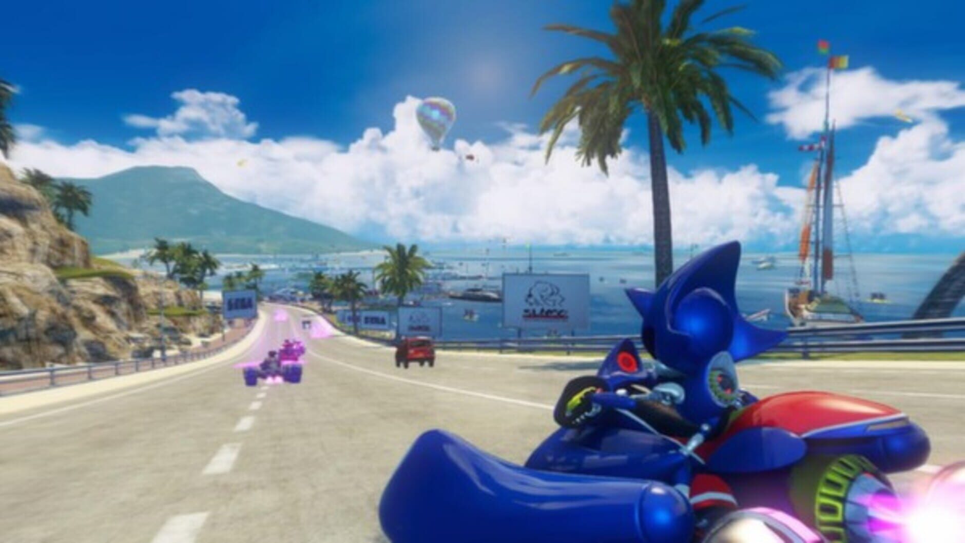 Screenshot for Sonic & All-Stars Racing Transformed: Metal Sonic & Outrun DLC